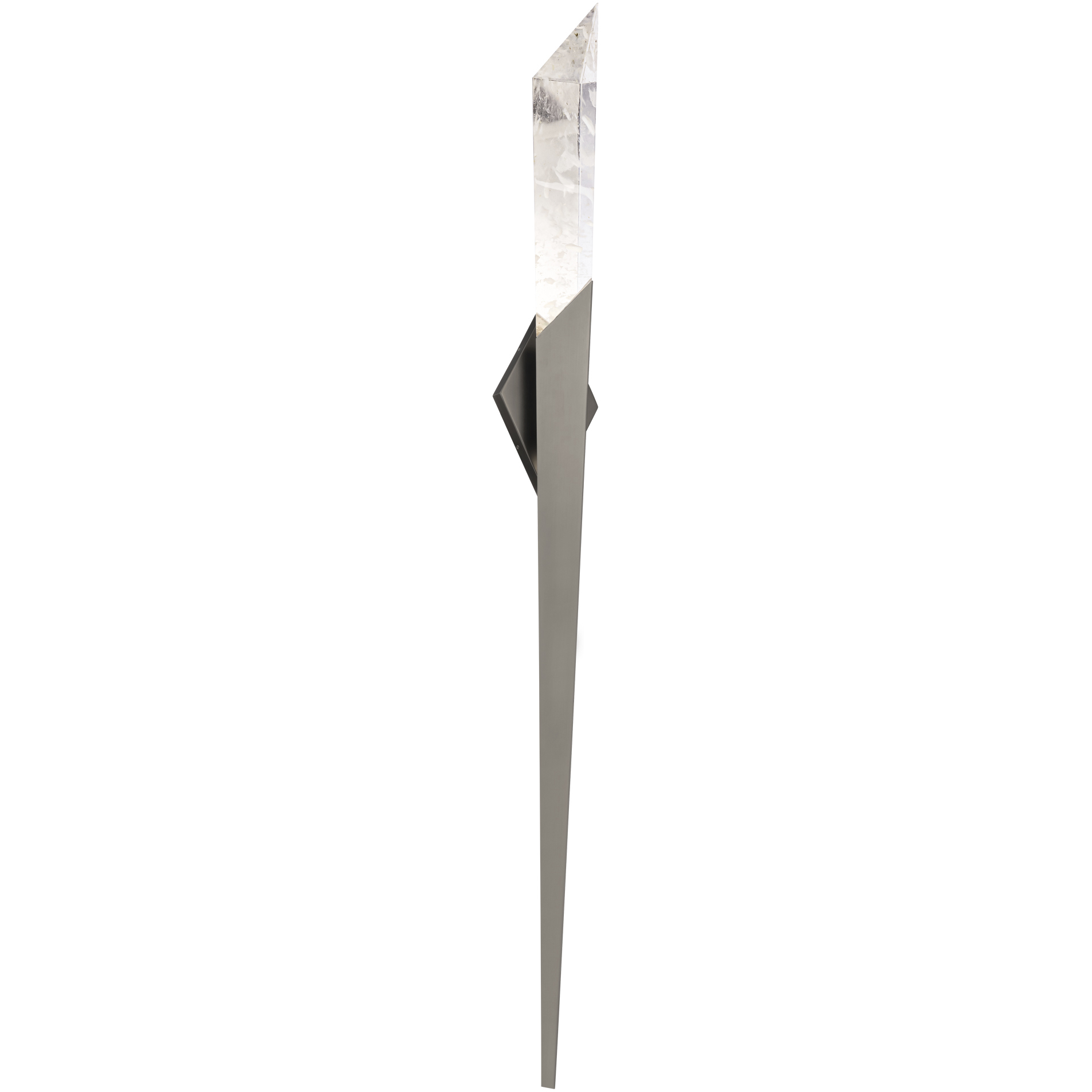 Beyond Solitude LED 6.6 inch Antique Nickel Wall Sconce Wall Light, Beyond
