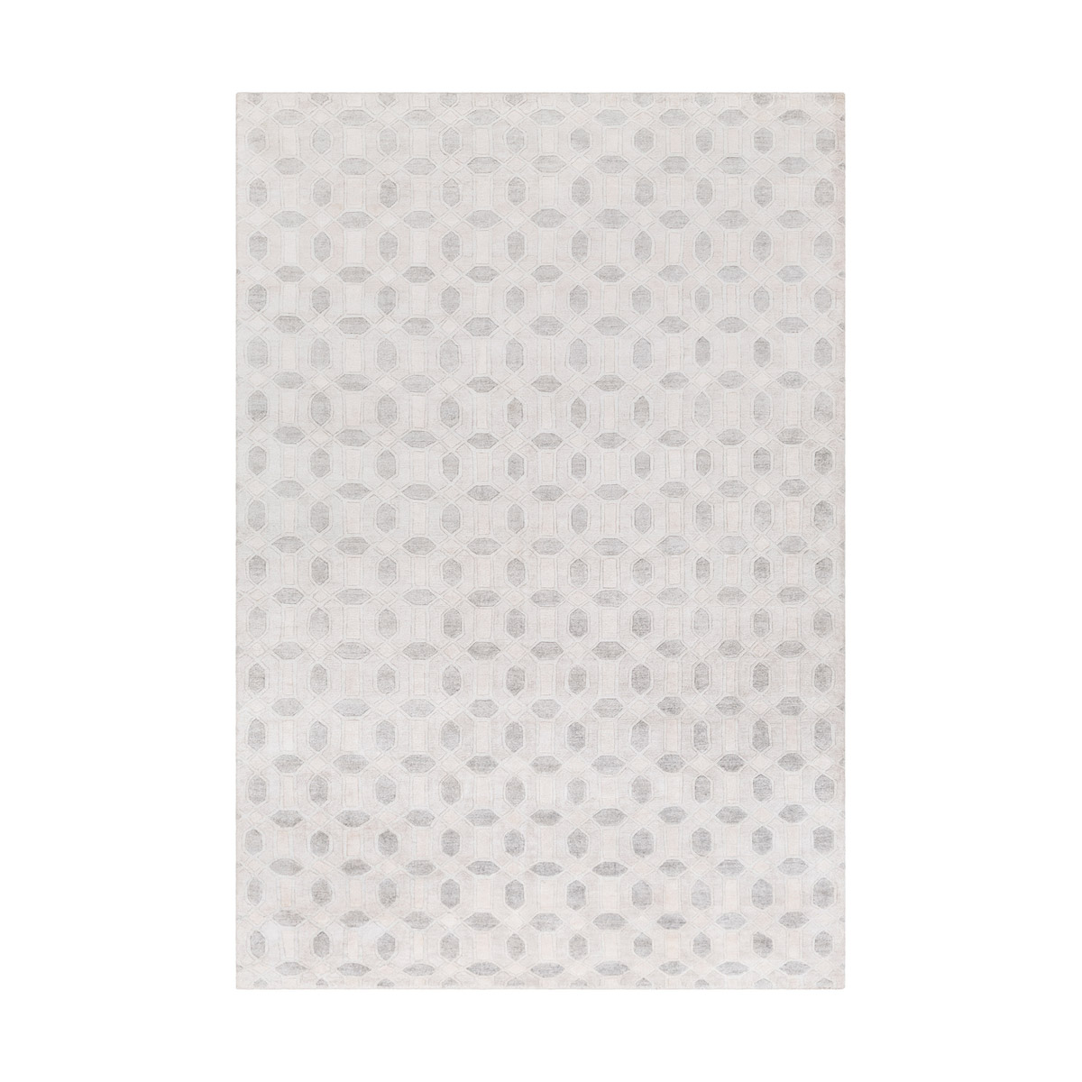 Florentine 36 X 24 inch Neutral and Neutral Area Rug, Viscose
