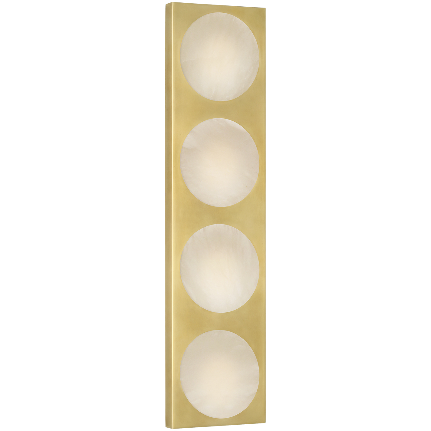 Kelly Wearstler Dichotomy LED 4.5 inch Antique-Burnished Brass ADA Sconce Wall Light