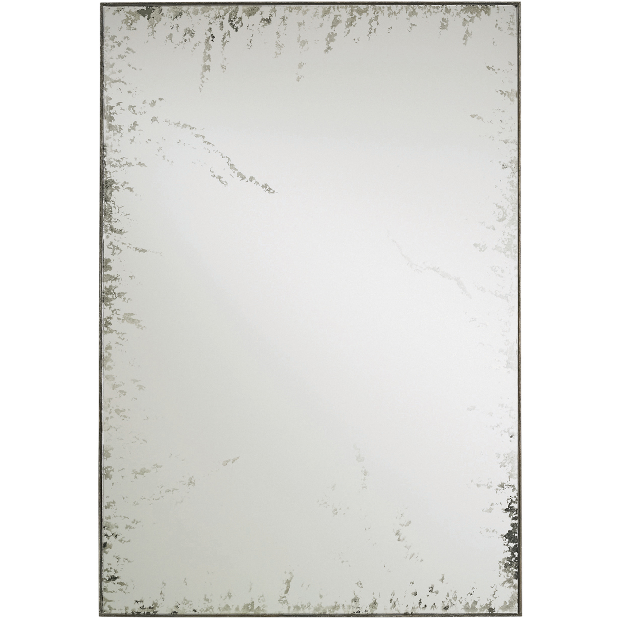 Rene 34 X 24 inch Pyrite Bronze Wall Mirror