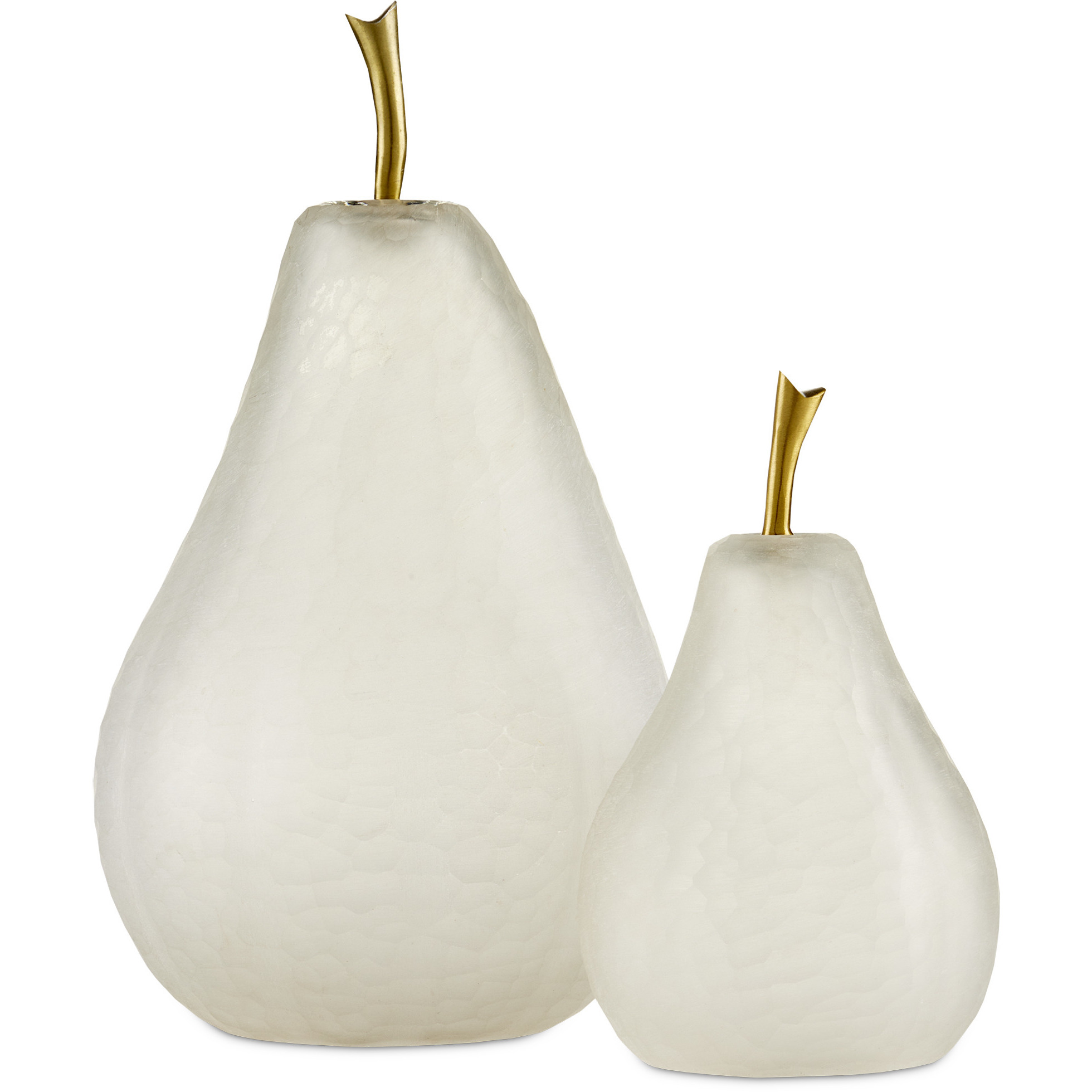 Pear 7.88 X 4.5 inch Sculptures, Set of 2