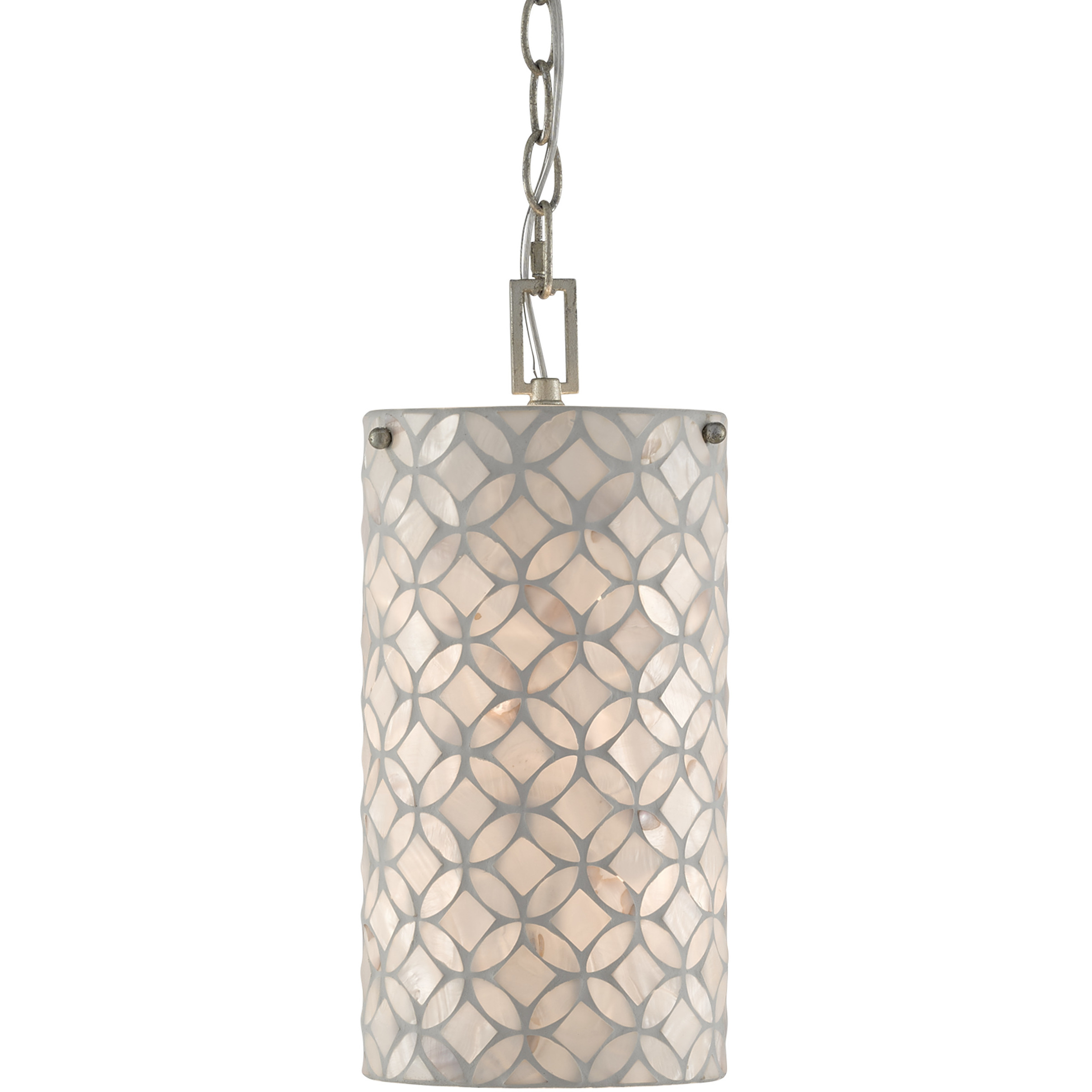 Ellison 1 Light 6.25 inch Antique Silver Leaf Pendant Ceiling Light
