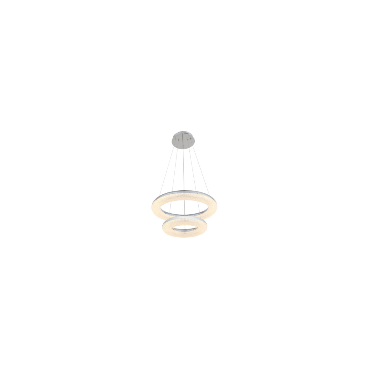 Orbit LED 24 inch Chrome Chandelier Ceiling Light