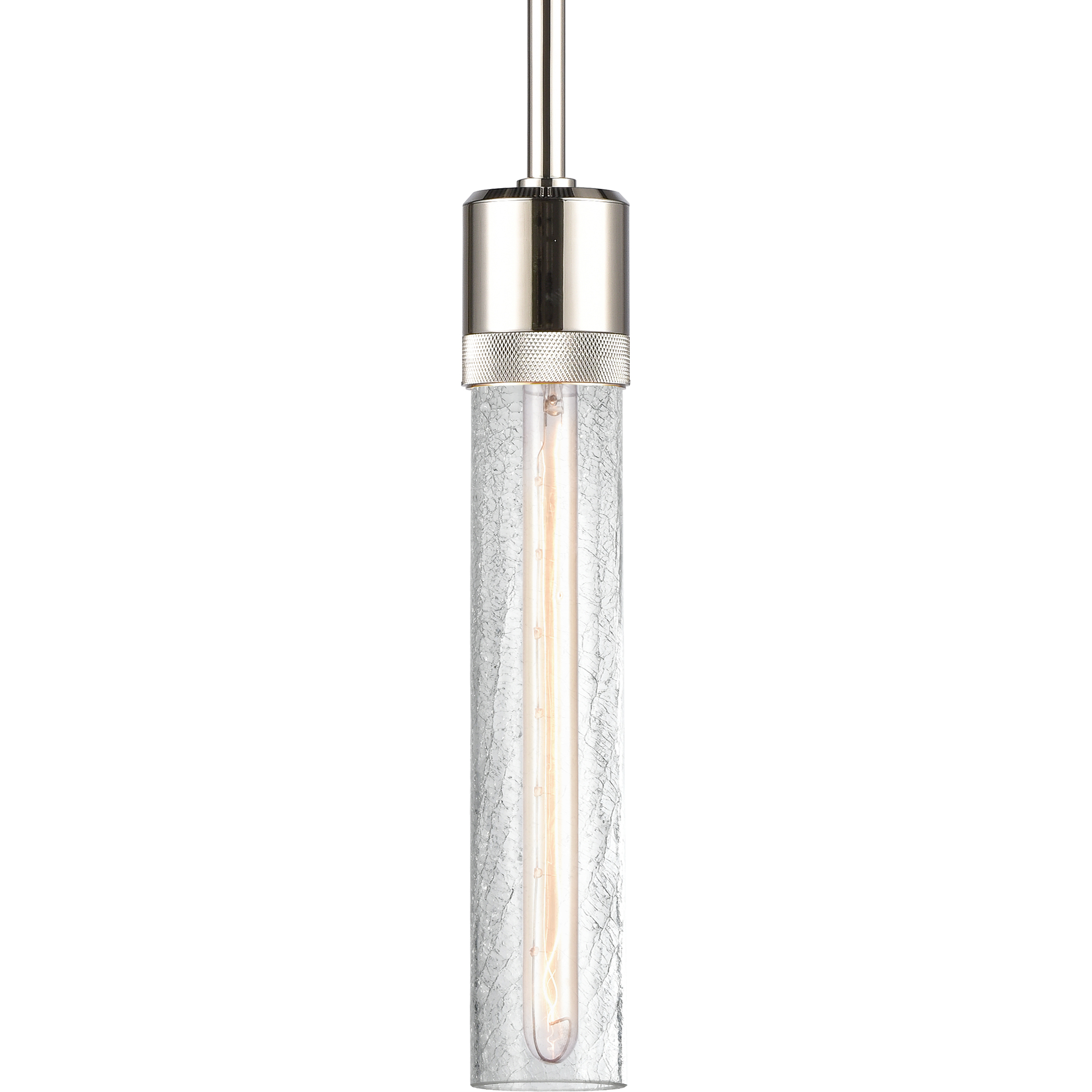 Zigrina 1 Light 5.13 inch Polished Nickel Pendant Ceiling Light