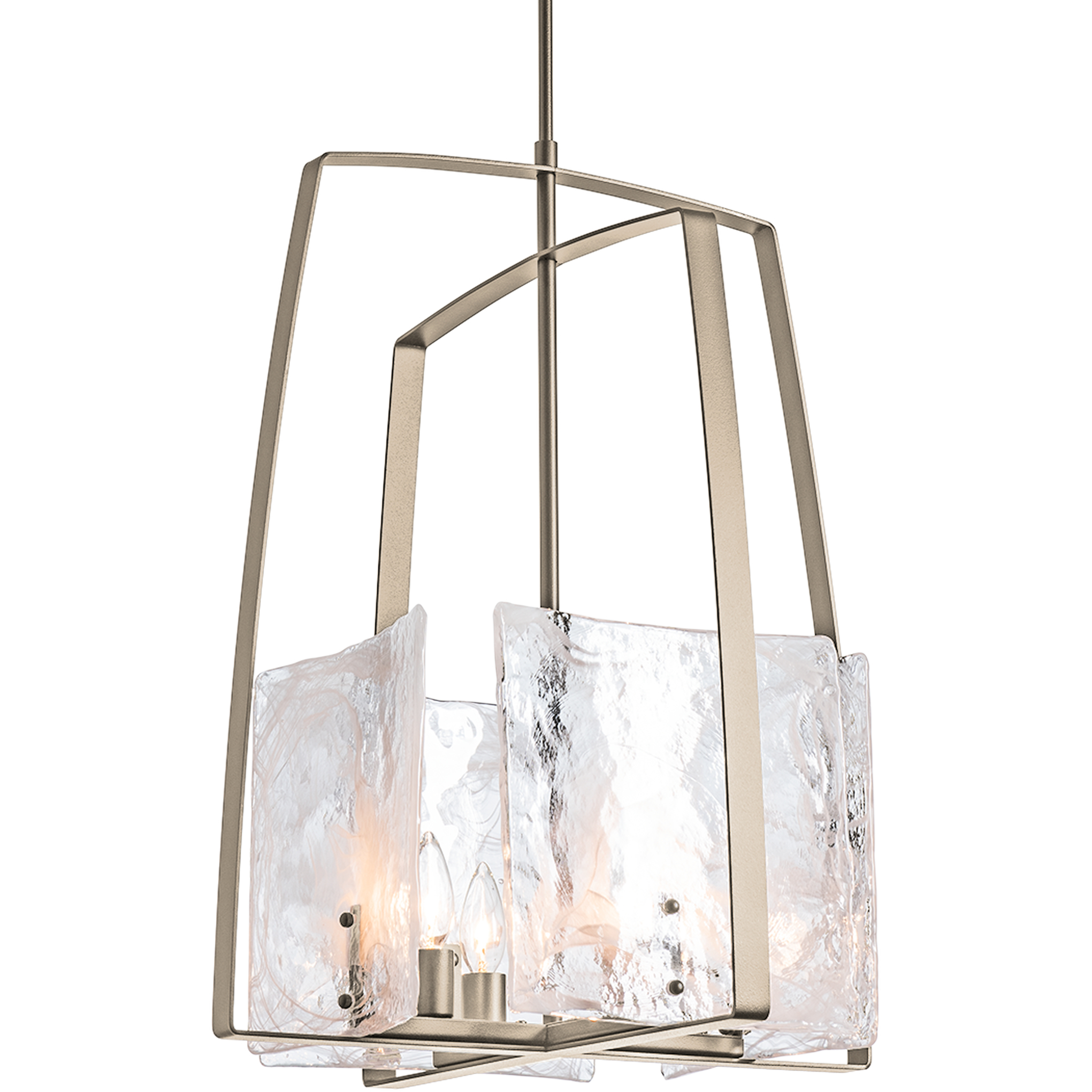 Arc 4 Light 18.7 inch Soft Gold Pendant Ceiling Light