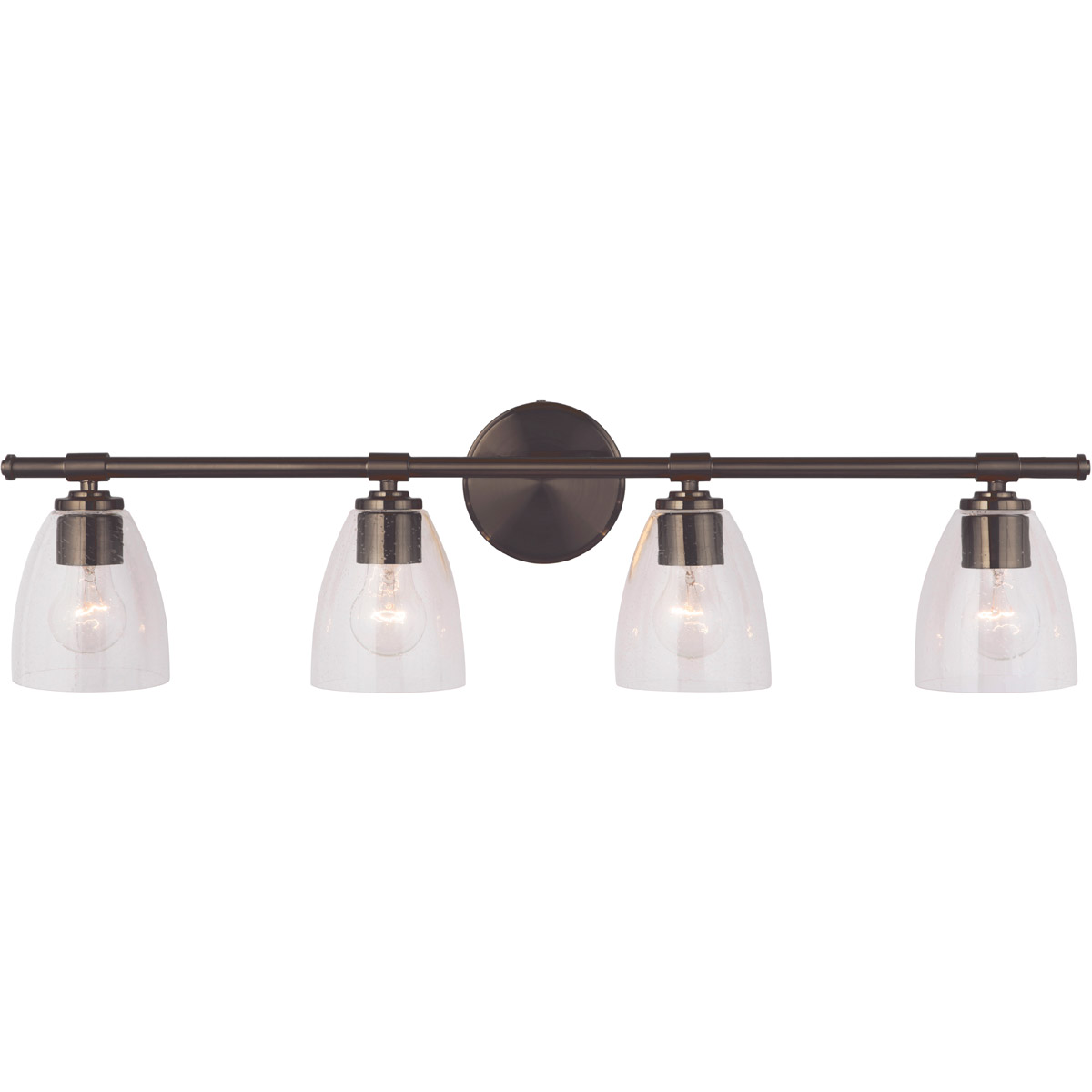 Solebay 4 Light 32 inch Bronze Bath Vanity Wall Light