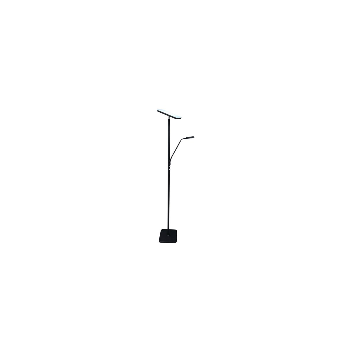 Hector 72 inch 30.00 watt Black Torch Lamp Portable Light