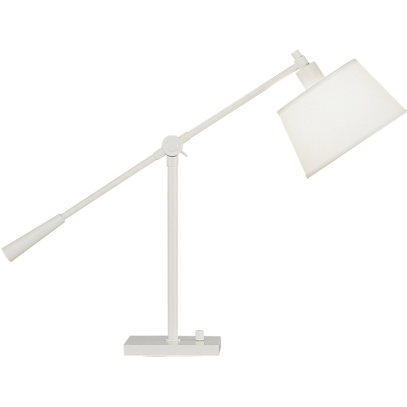 Real Simple 15.75 inch 100 watt Stardust White Powder Coat Table Lamp Portable Light