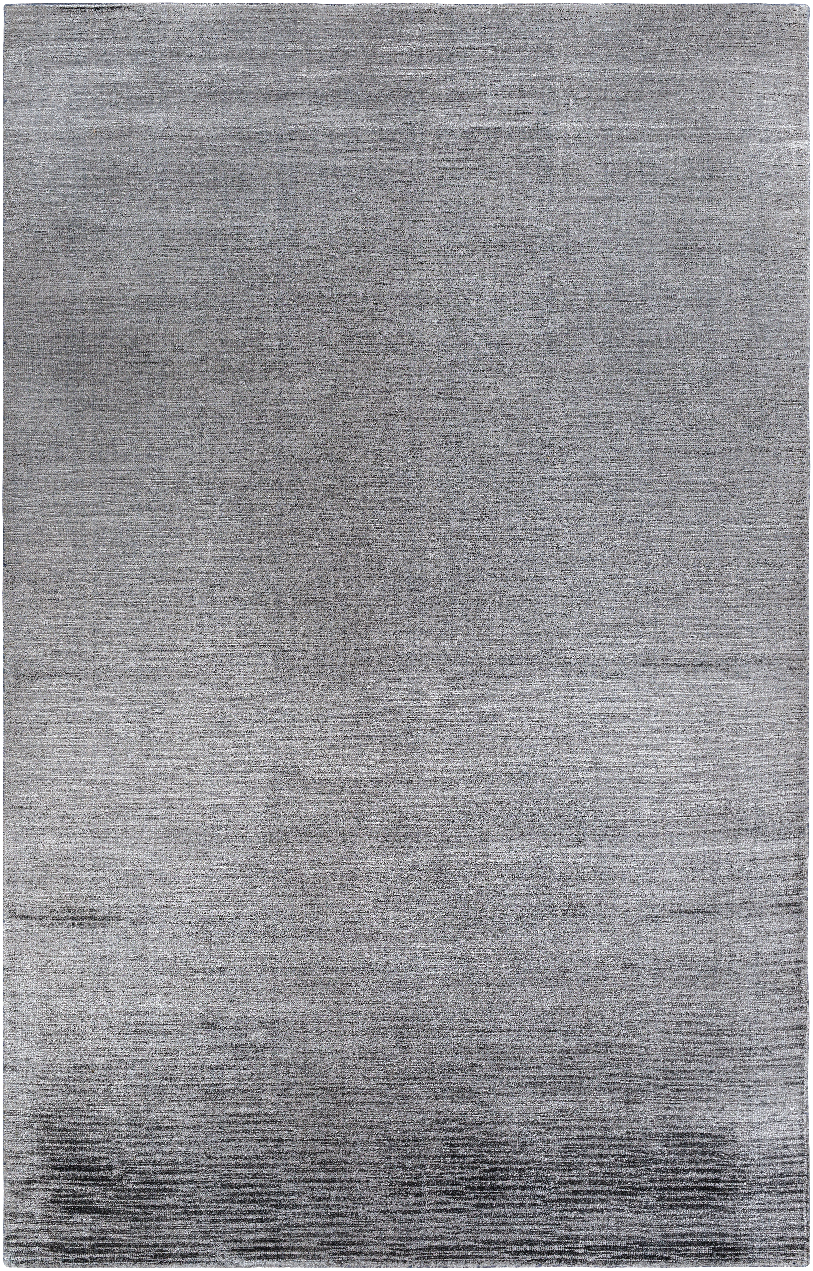 Malta 72 X 48 inch Medium Gray Rug in 4 X 6, Rectangle