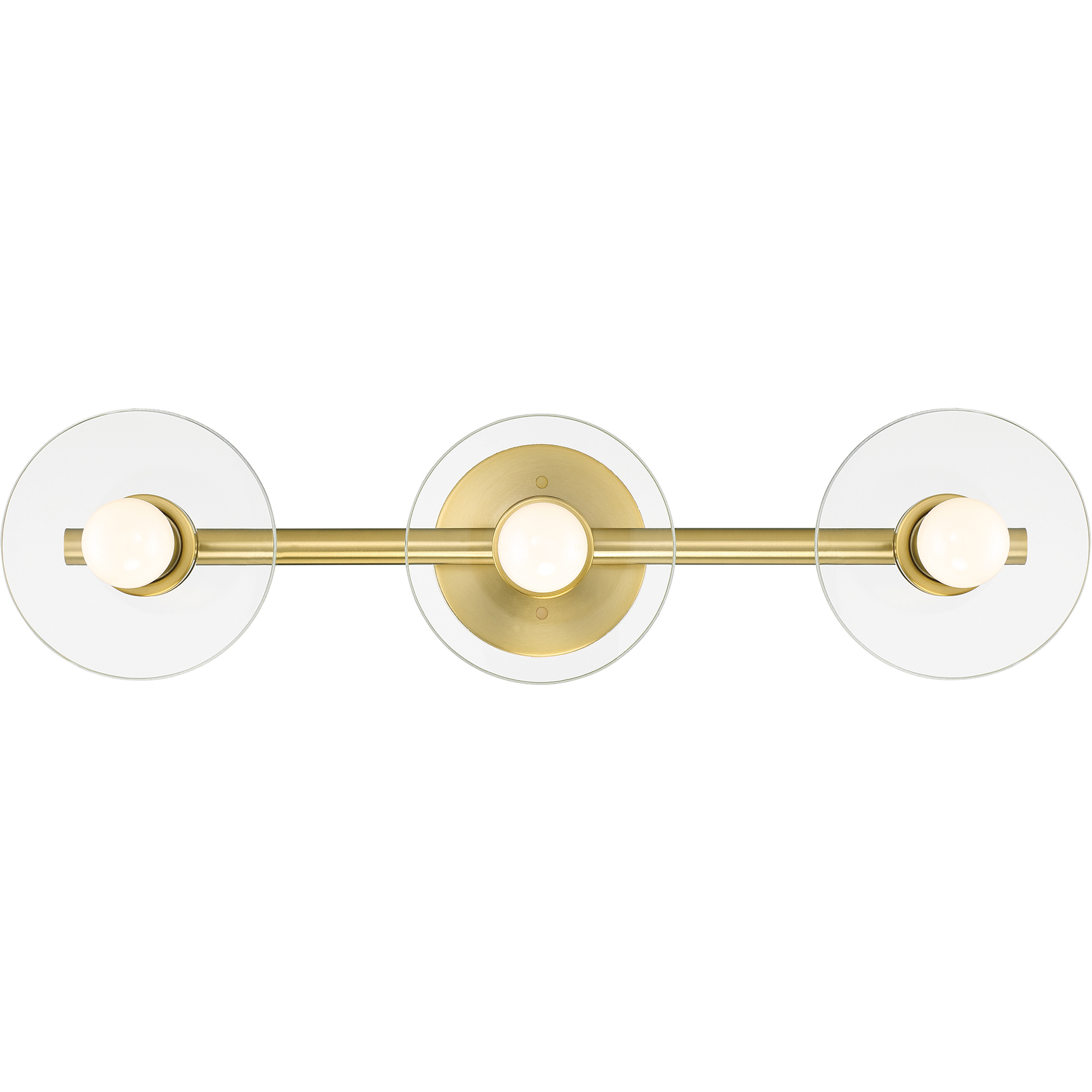 Litto 3 Light 24 inch Brushed Gold Vanity Light Wall Light