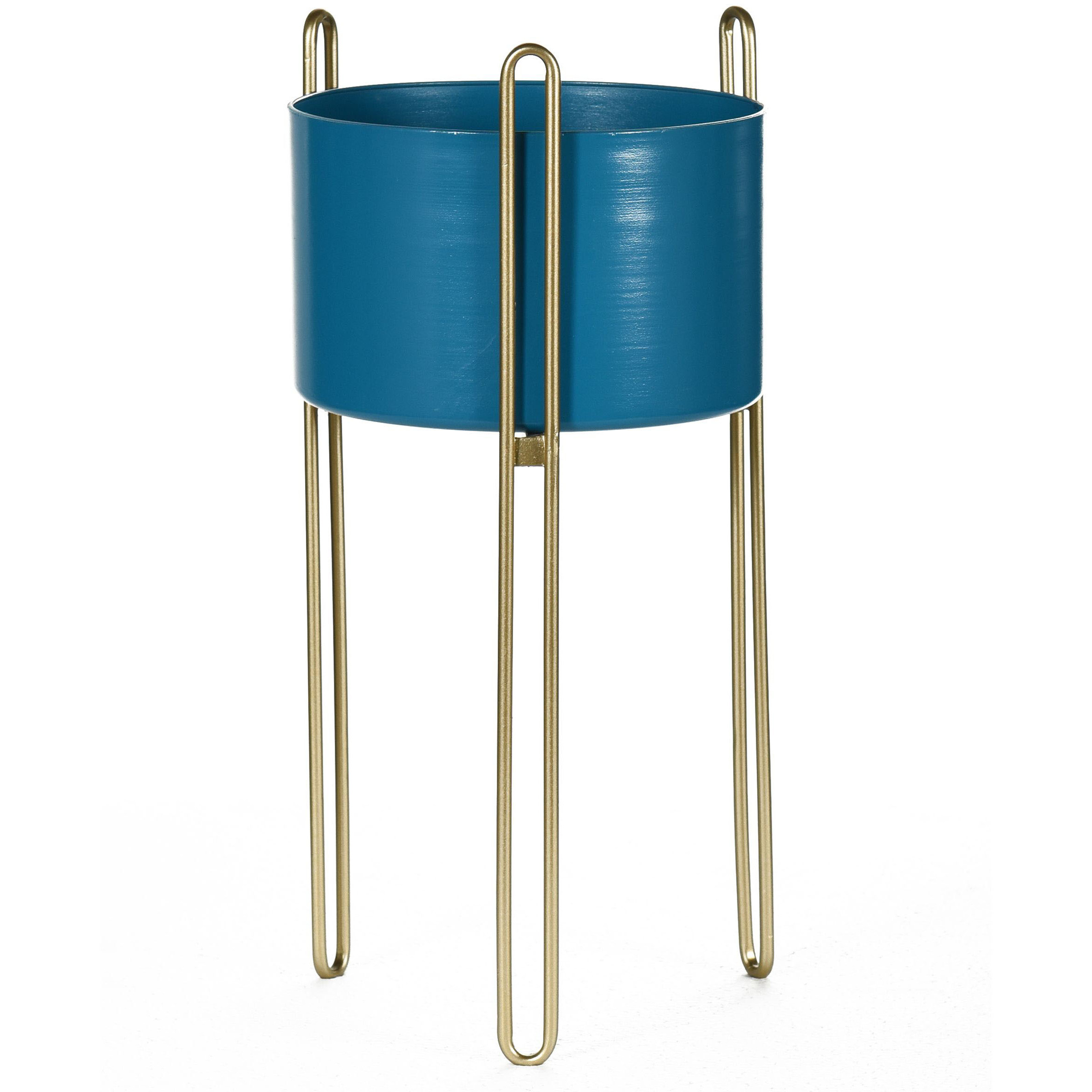 Cameron Blue/Gold Planter