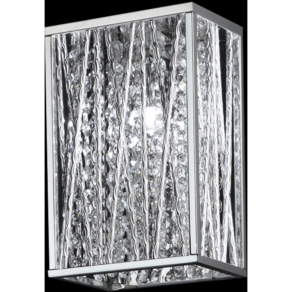 Terra 1 Light 6 inch Chrome Wall Sconce Wall Light in G9