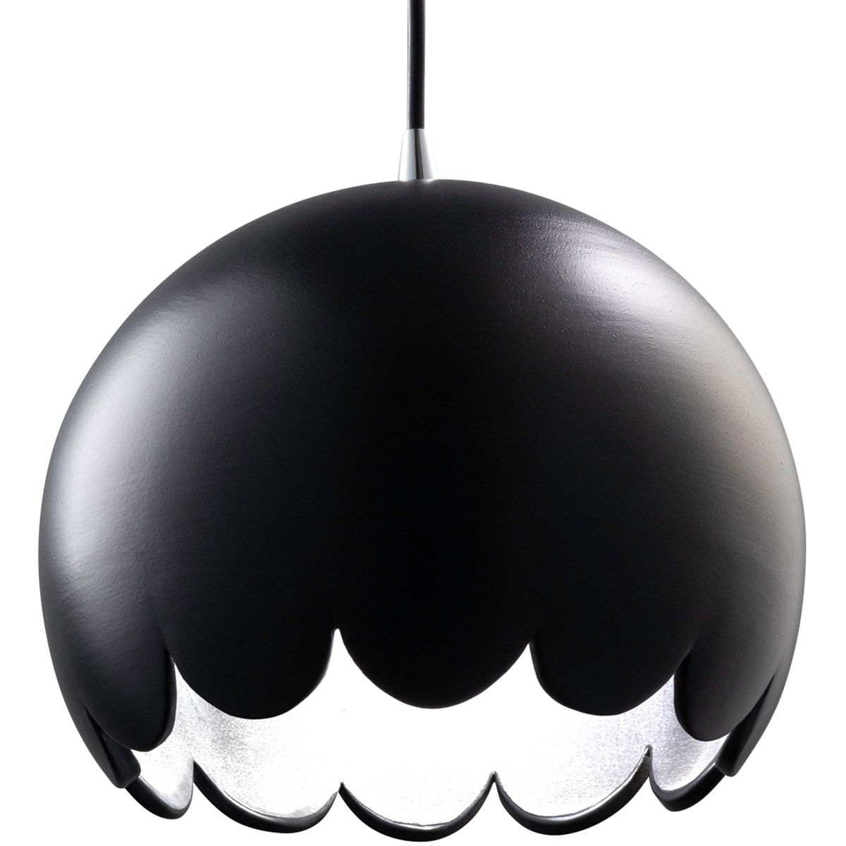 Radiance Collection 1 Light 9 inch Polished Chrome Pendant Ceiling Light