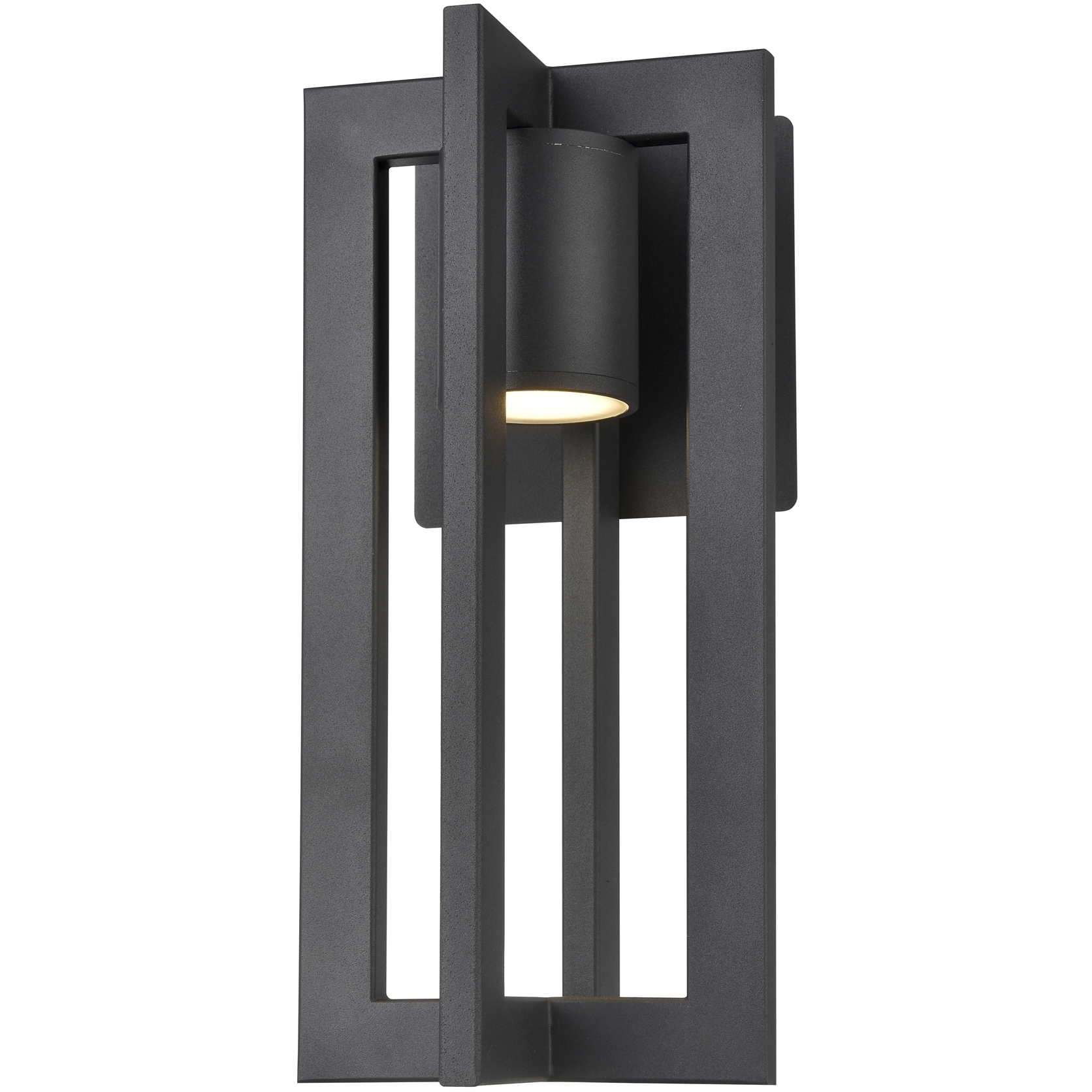 HOLLISTER OUTDOOR SCONCE MEDIUM BLACK main image 1