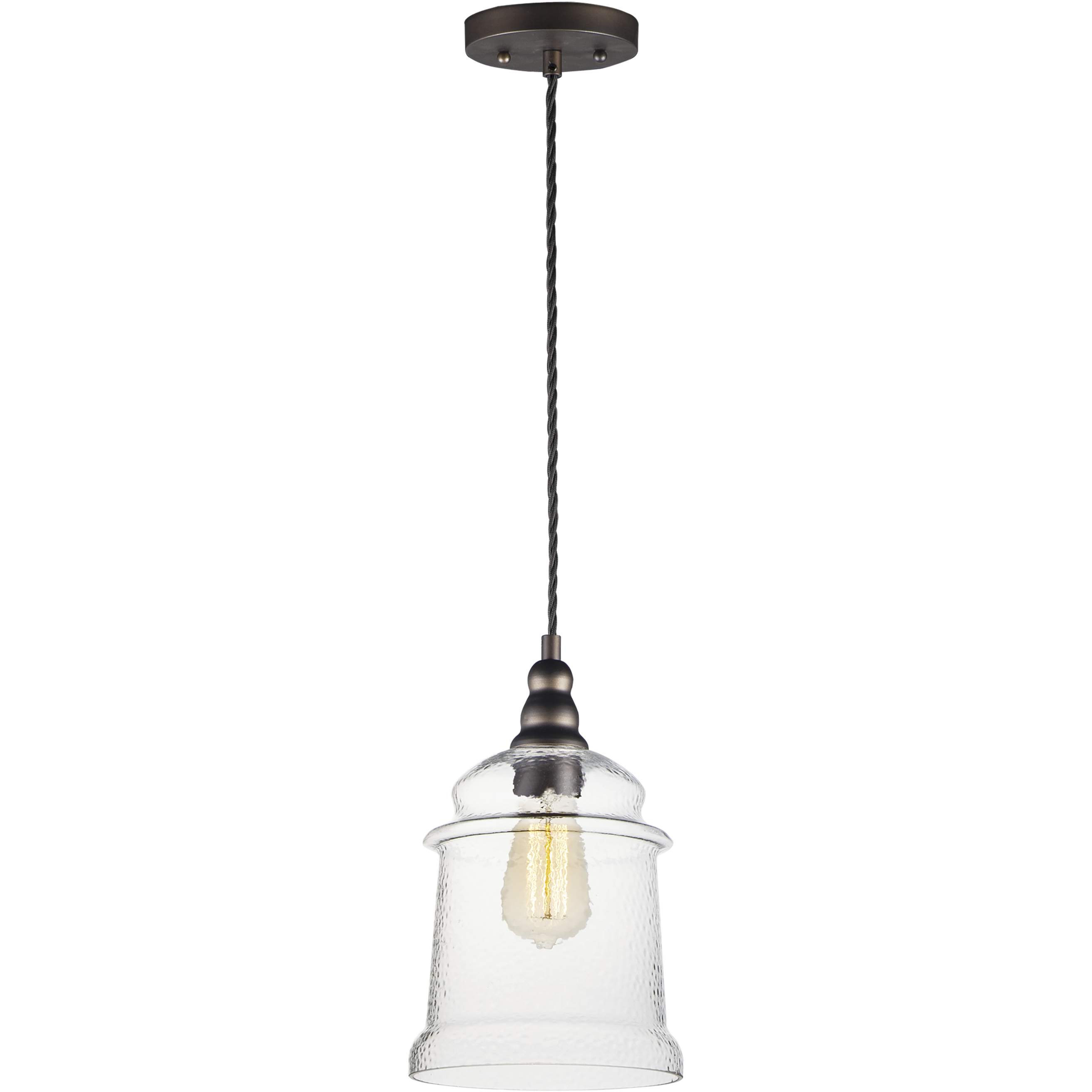 Revival 1 Light 7.75 inch Oil Rubbed Bronze Mini Pendant Ceiling Light
