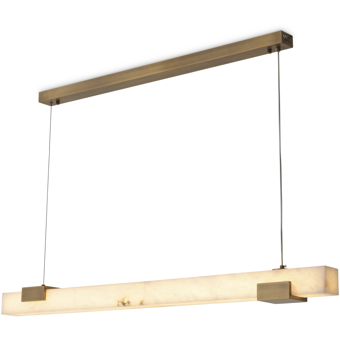 Furore 3.35 inch Alabaster and Antique Brass Chandelier Ceiling Light