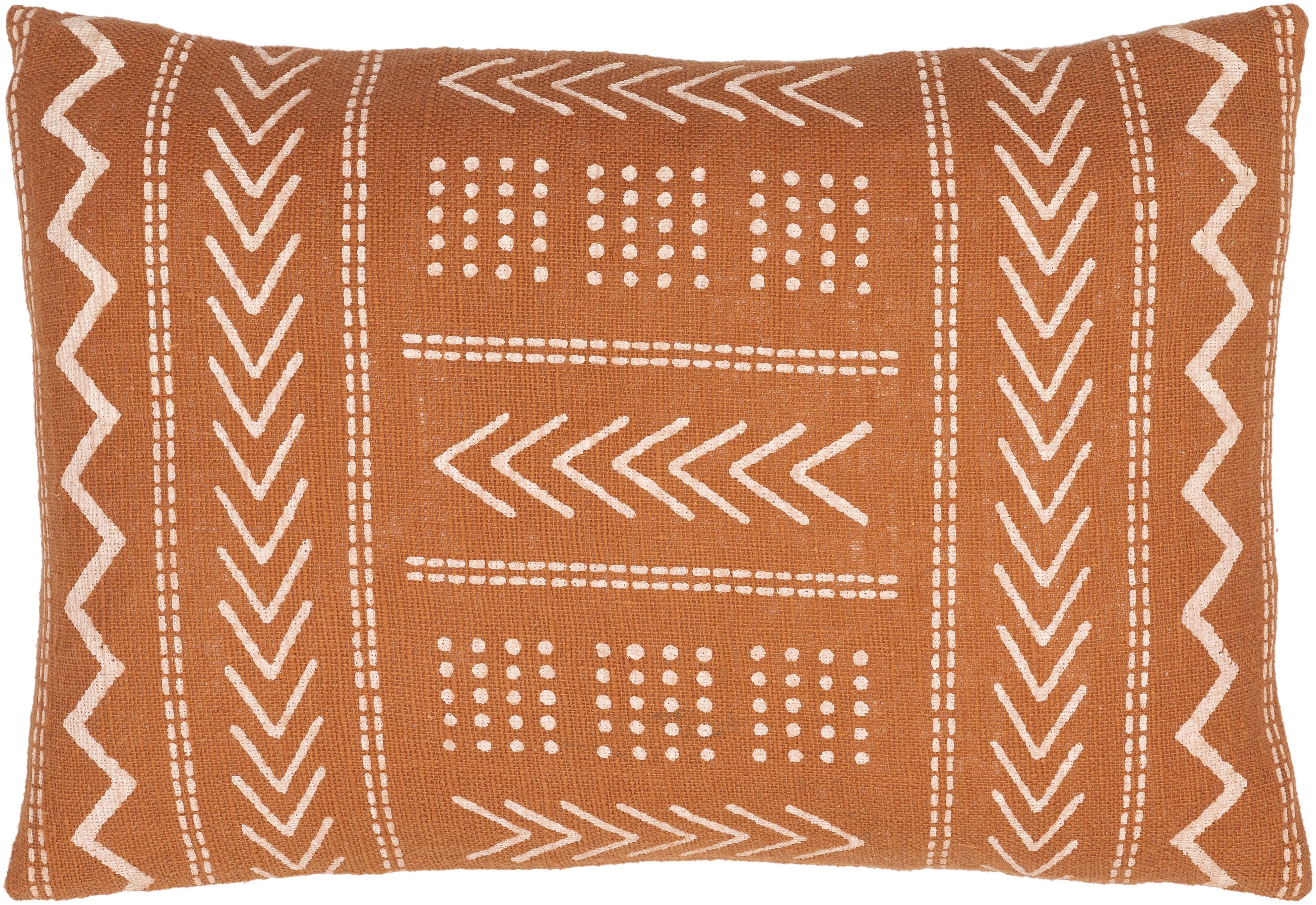 Malian 22 inch Brick Red Pillow Kit in 14 x 22, Lumbar