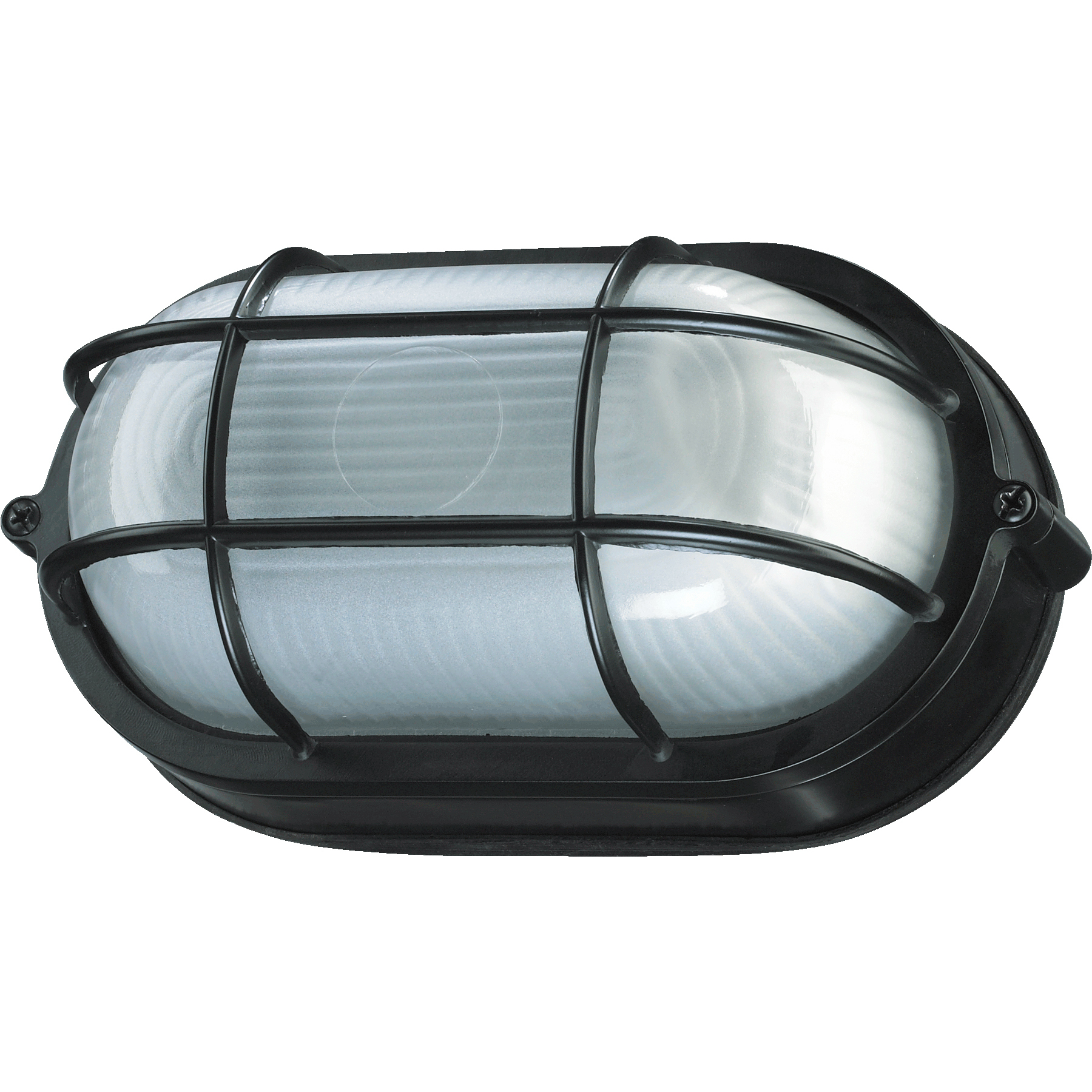 Fort Worth 1 Light 5 inch Black Bulkhead