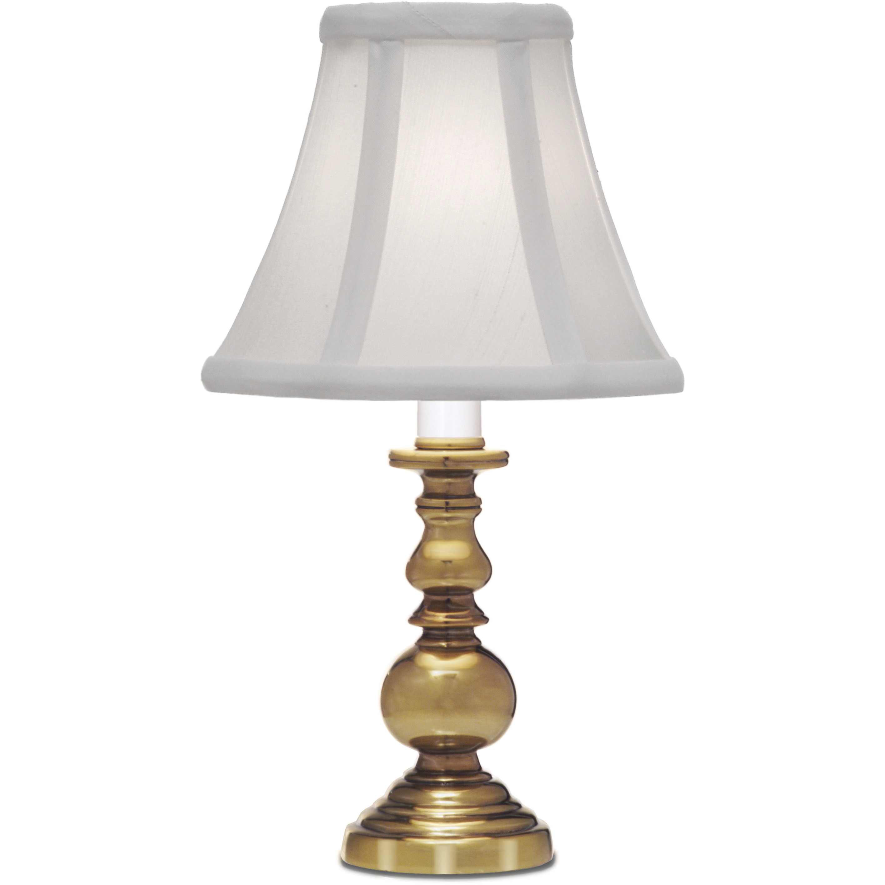 Ellie 11.5 inch 40 watt Burnished Brass Candle Lamp Portable Light