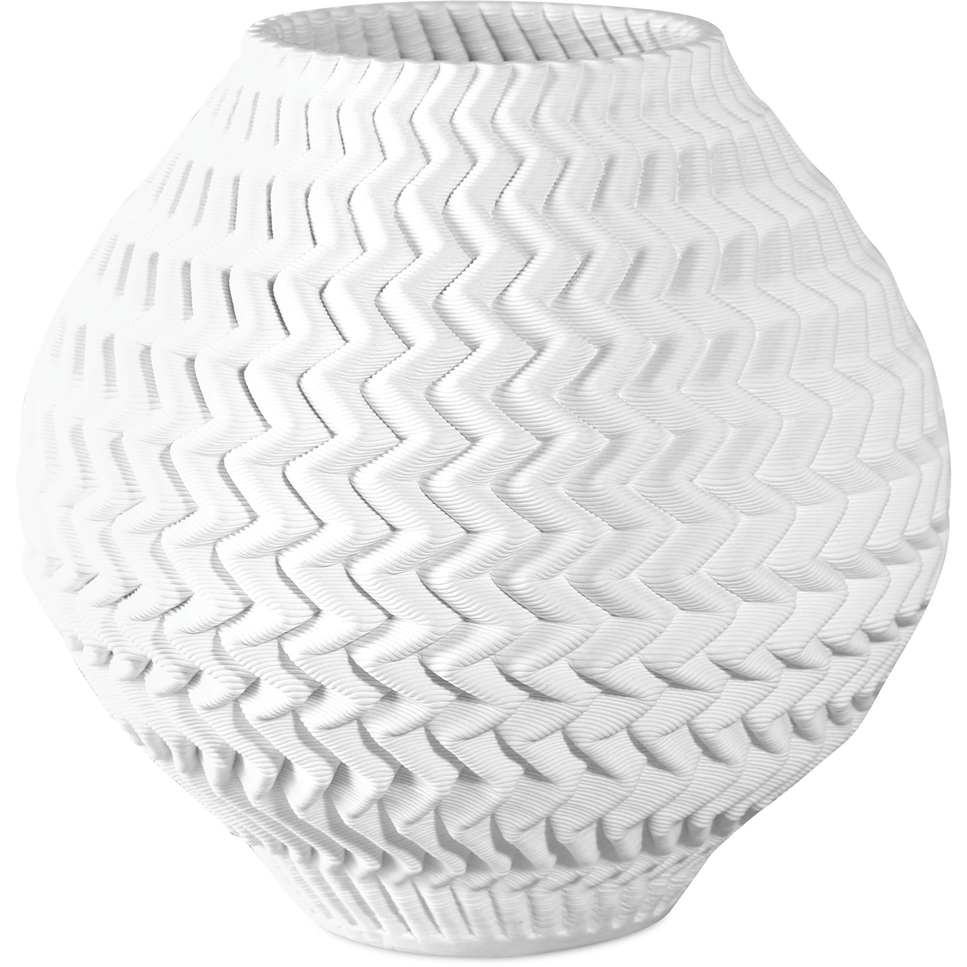 Plisse 12 X 11 inch Vase, Medium
