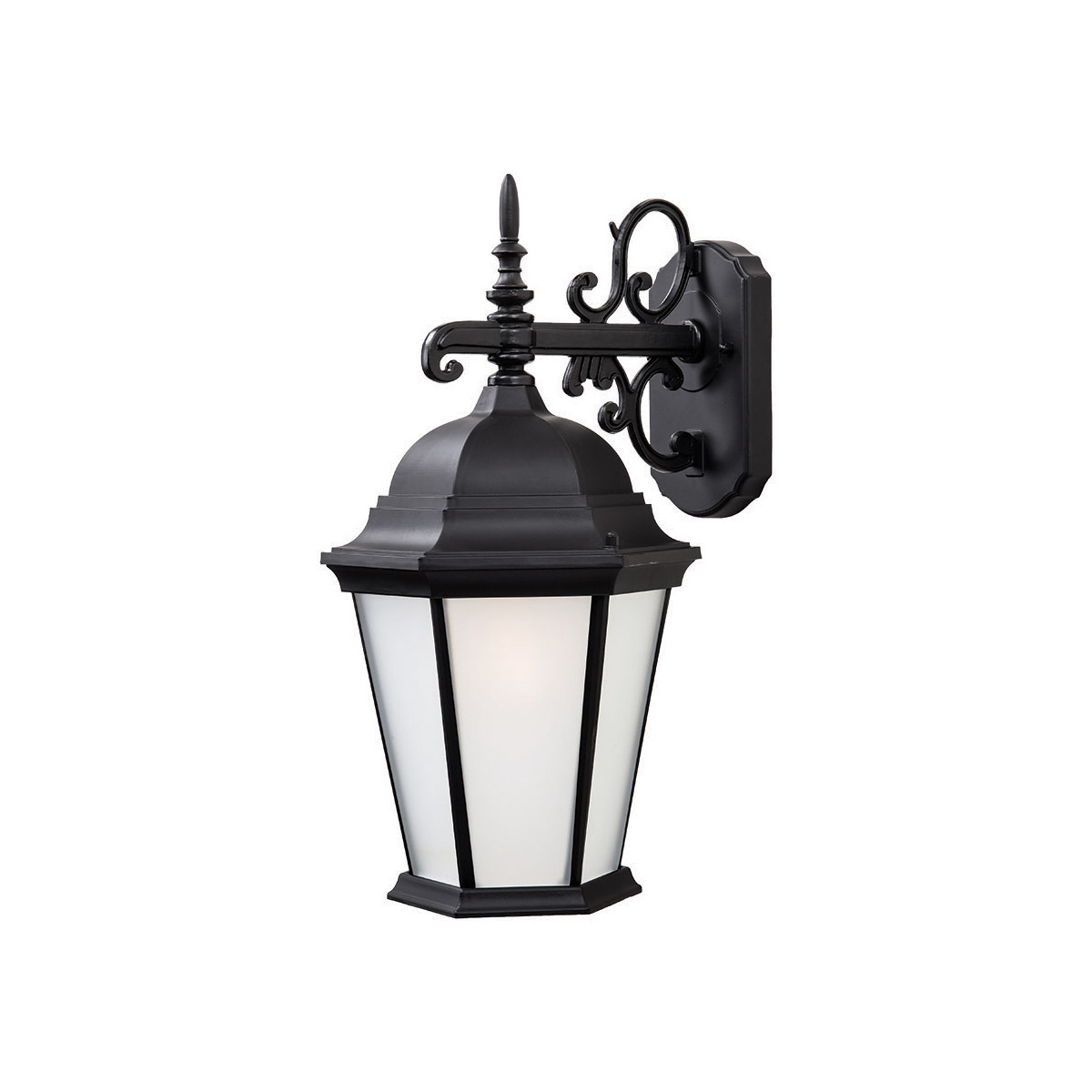 Richmond 1 Light 18 inch Matte Black Exterior Wall Mount