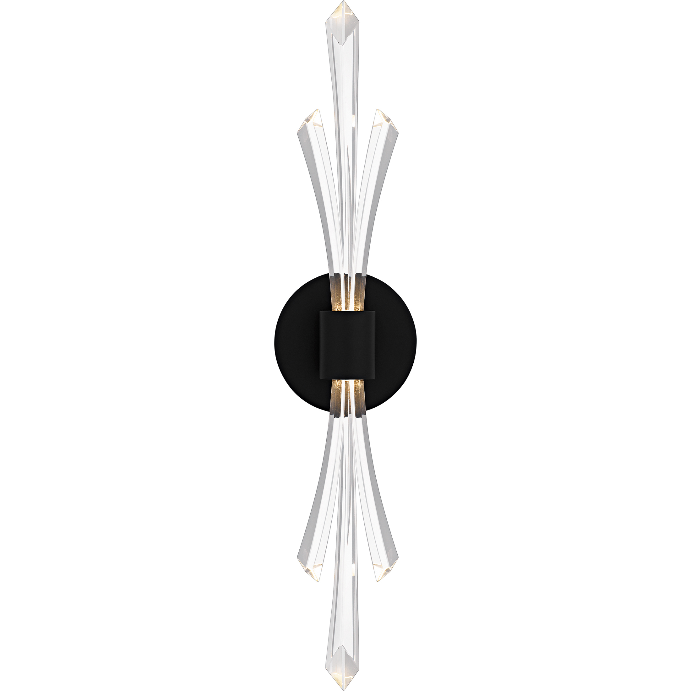 Cecily Wall Sconce Wall Light in Matte Black, Small