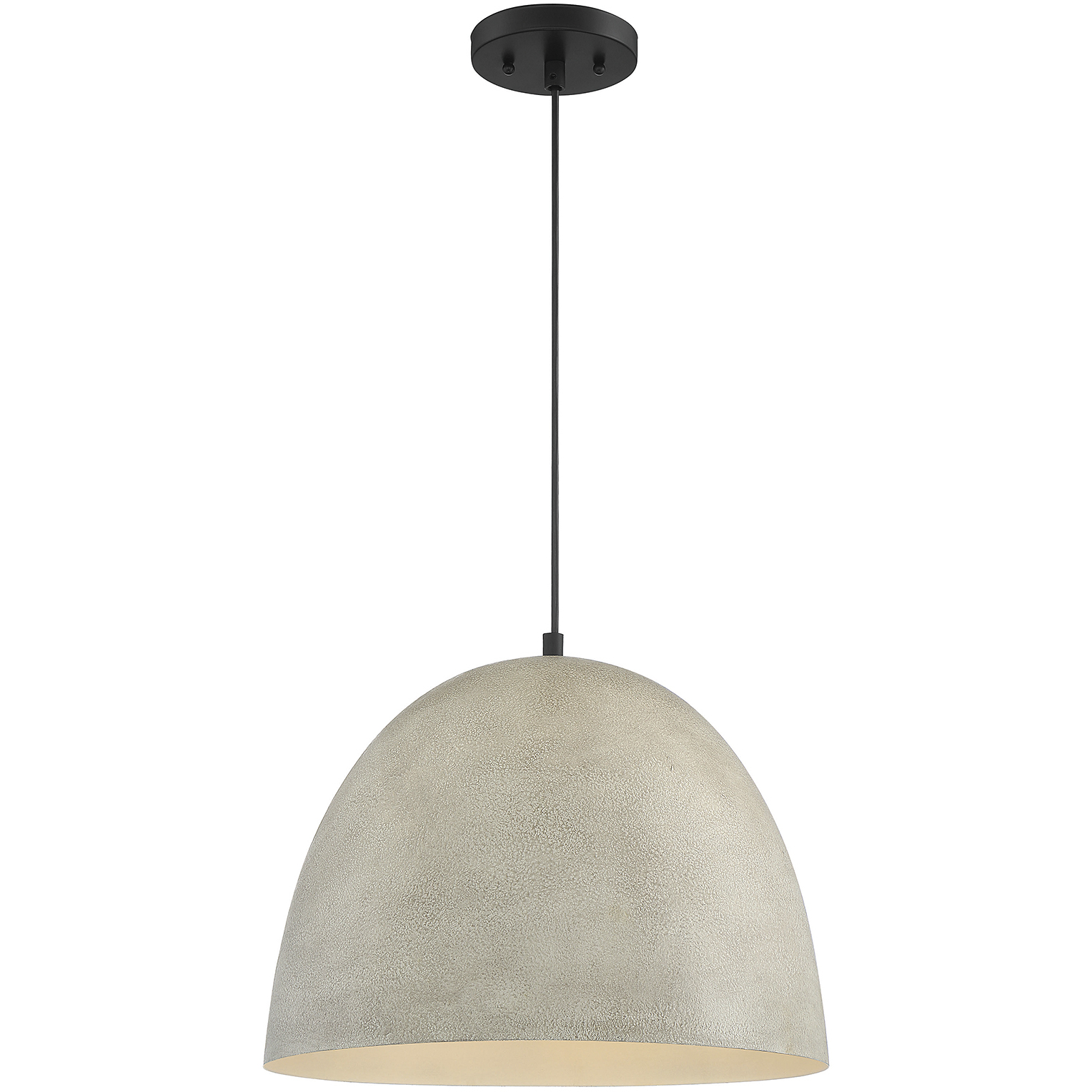 送料無料 ギフト Meridian M70093CMBK Industrial 1 Light 16 inch Concrete with その他
