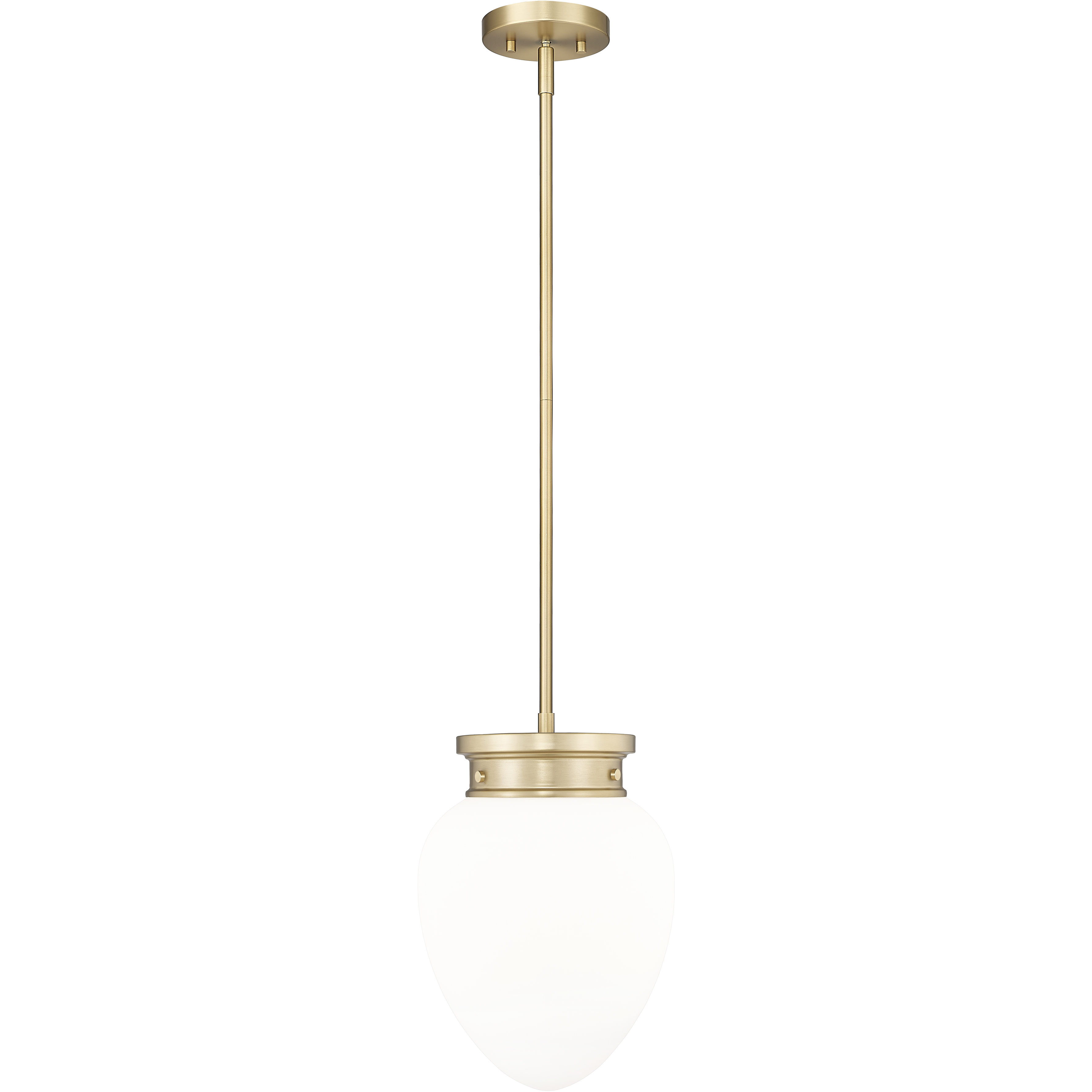Gideon 1 Light 10 inch Modern Gold Pendant Ceiling Light