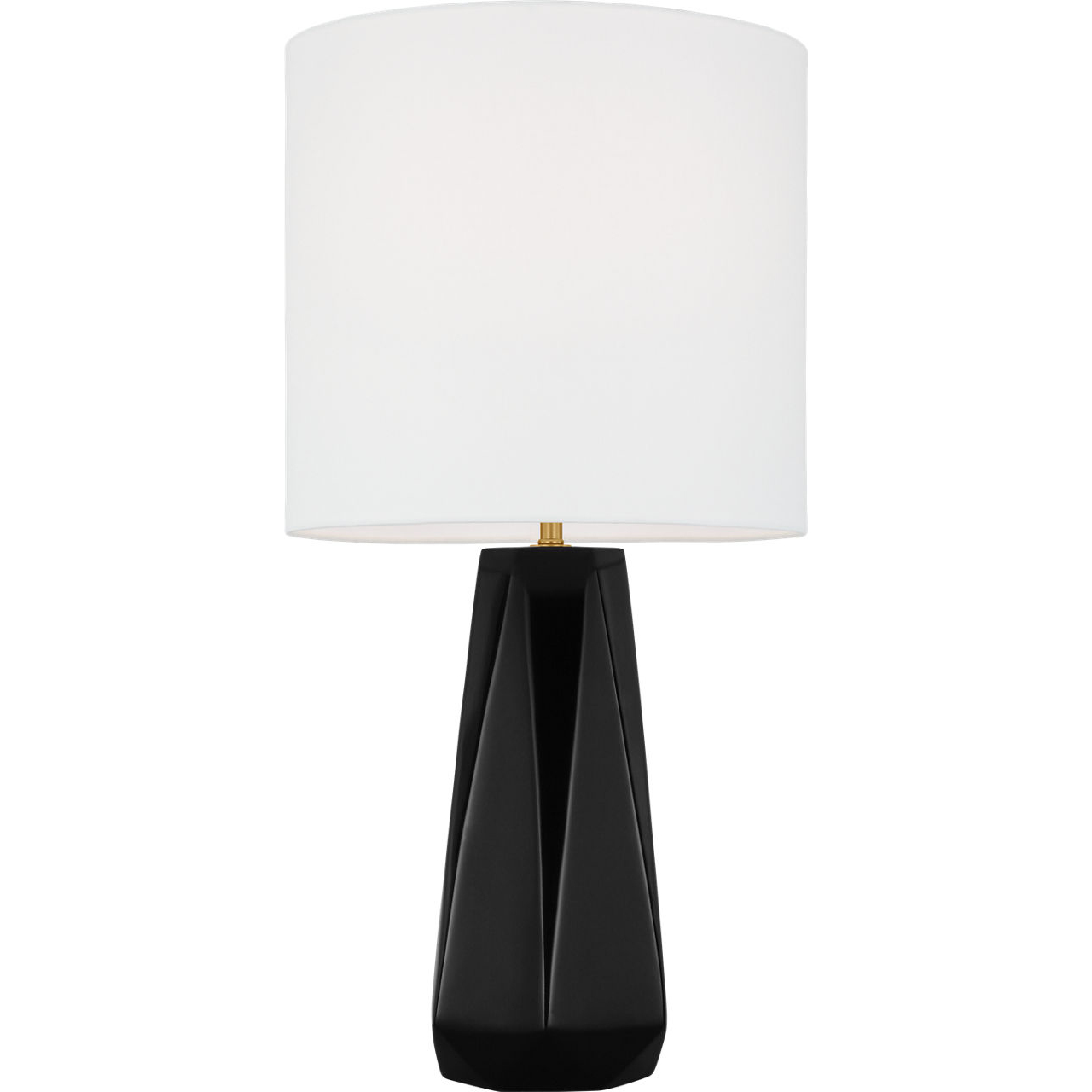 Drew & Jonathan Moresby 23.13 inch 9 watt Gloss Black Table Lamp Portable Light