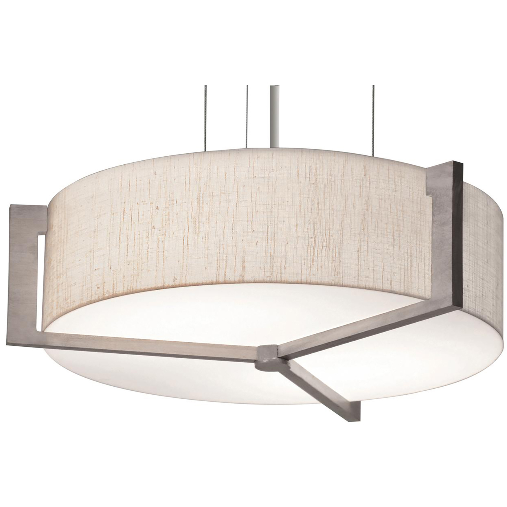 Apex 1 Light 21.25 inch Weathered Grey Pendant Ceiling Light in Jute