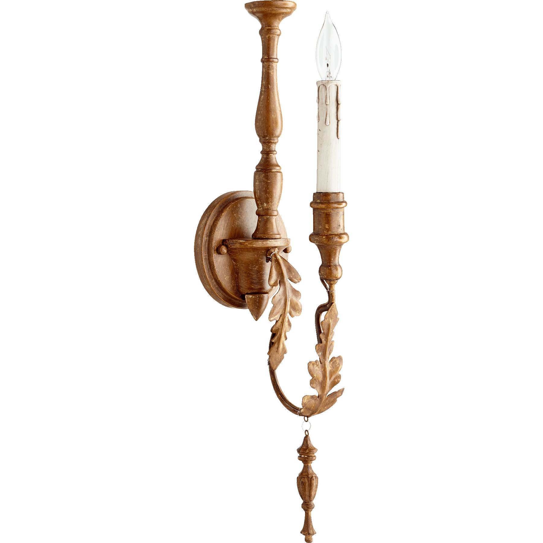 Salento 1 Light 5 inch French Umber Wall Sconce Wall Light