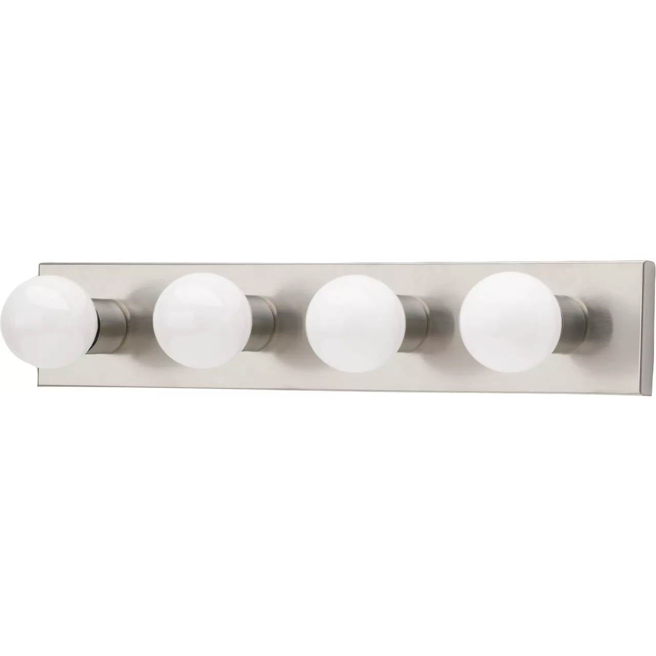 Center Stage 4 Light 24 inch Brushed Stainless Bath Vanity Wall Sconce Wall Light