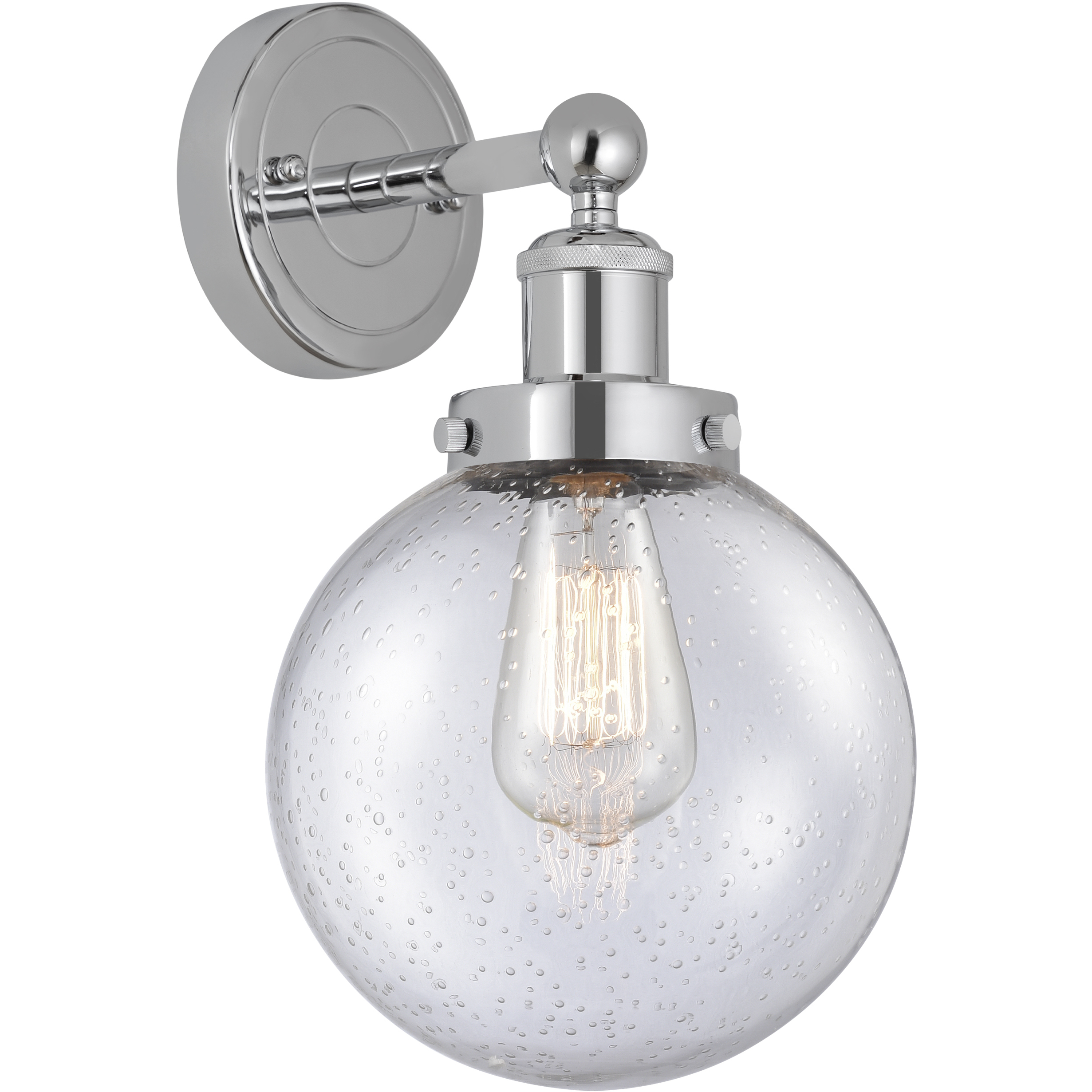Beacon 1 Light 6.5 inch Polished Chrome Sconce Wall Light