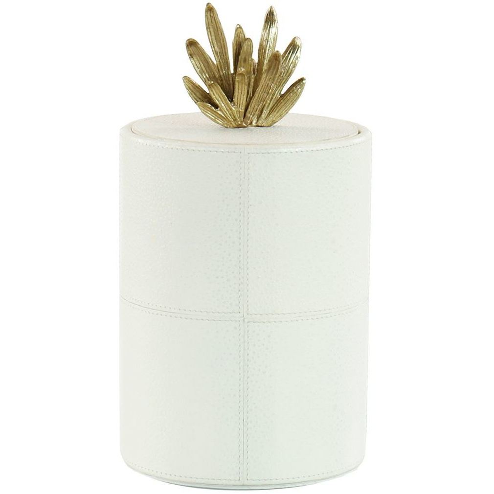 Bianca Cylinder 7.25 X 7.25 inch Box, Small