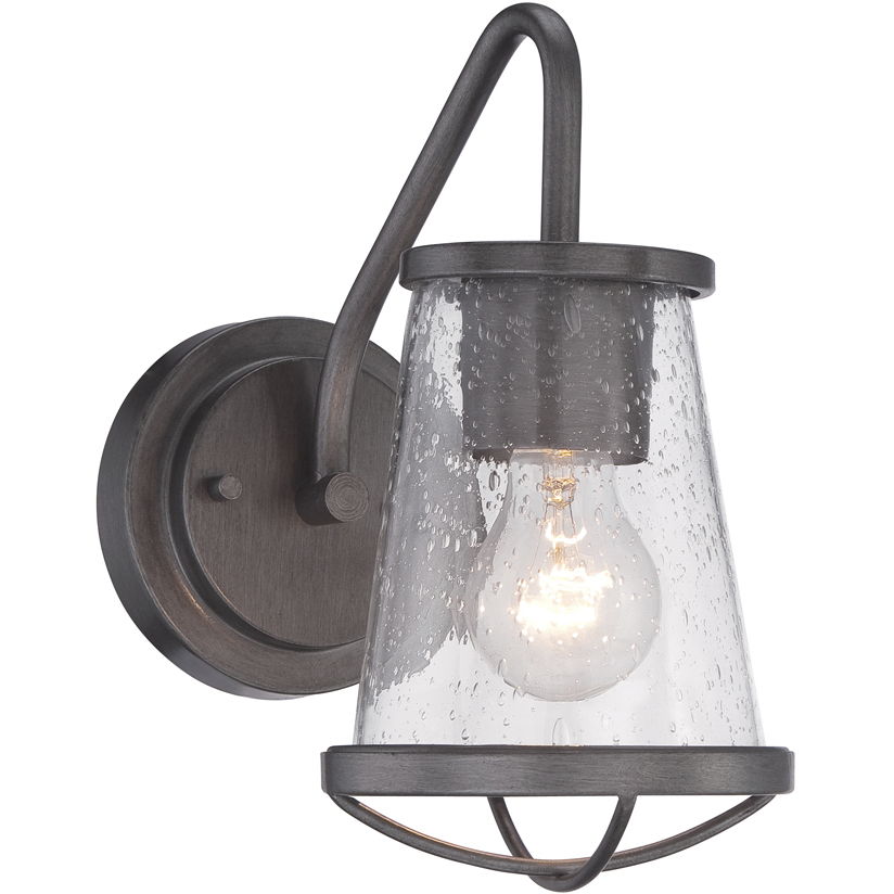 Darby 1 Light 5.5 inch Weathered Iron Wall Sconce Wall Light