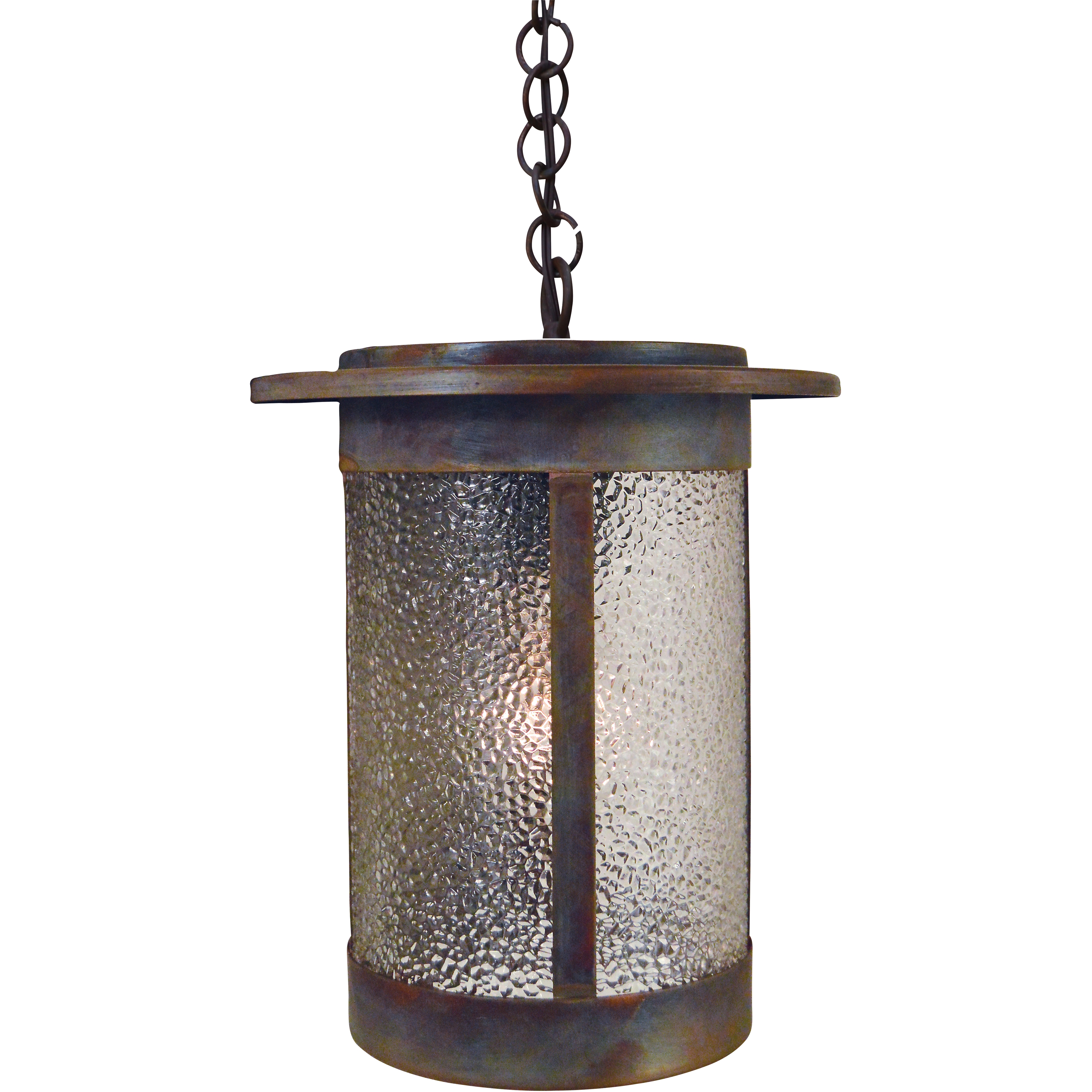 Santorini 1 Light 9 inch Raw Copper Pendant Ceiling Light in White Opalescent