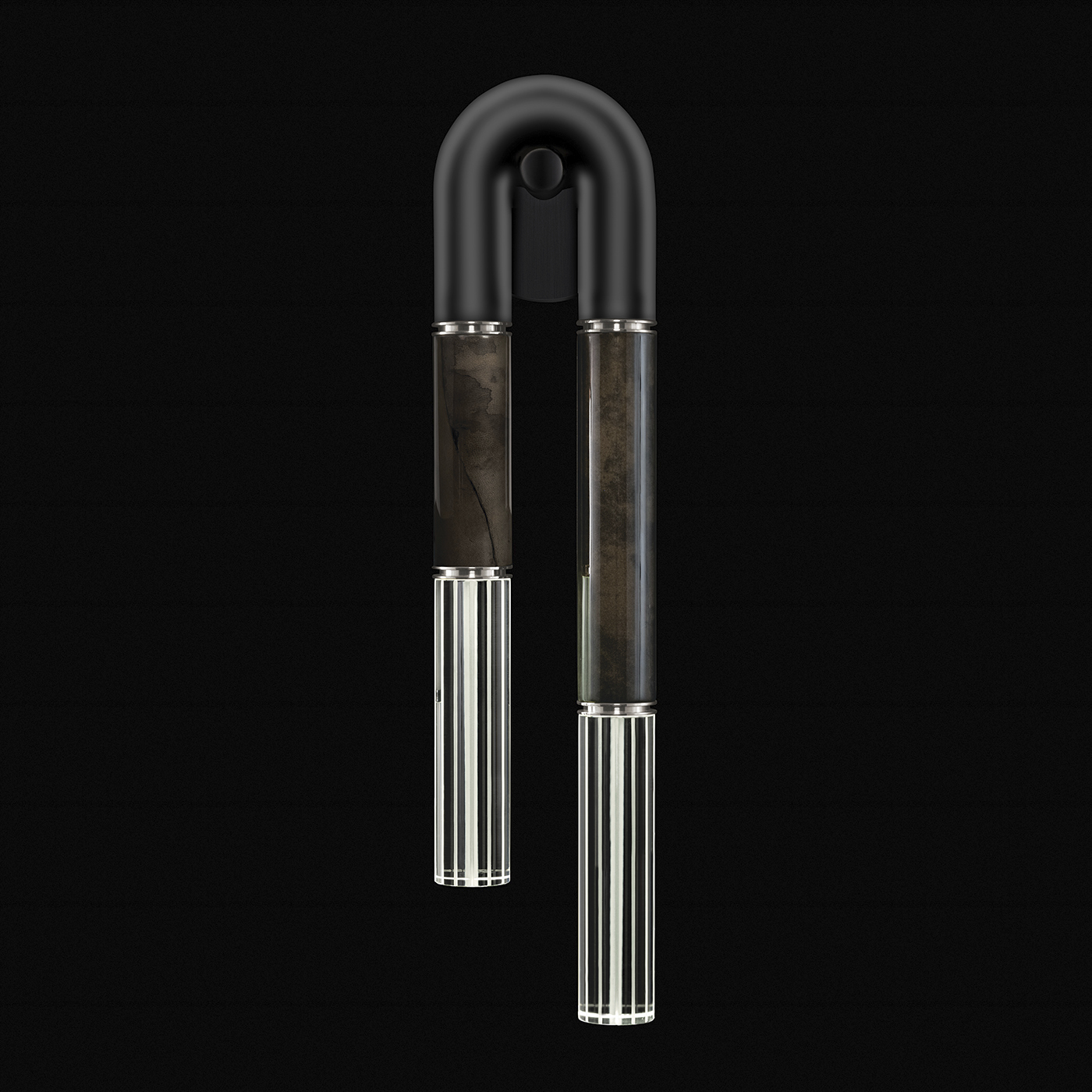 Antonia LED 7 inch Black ADA Sconce Wall Light