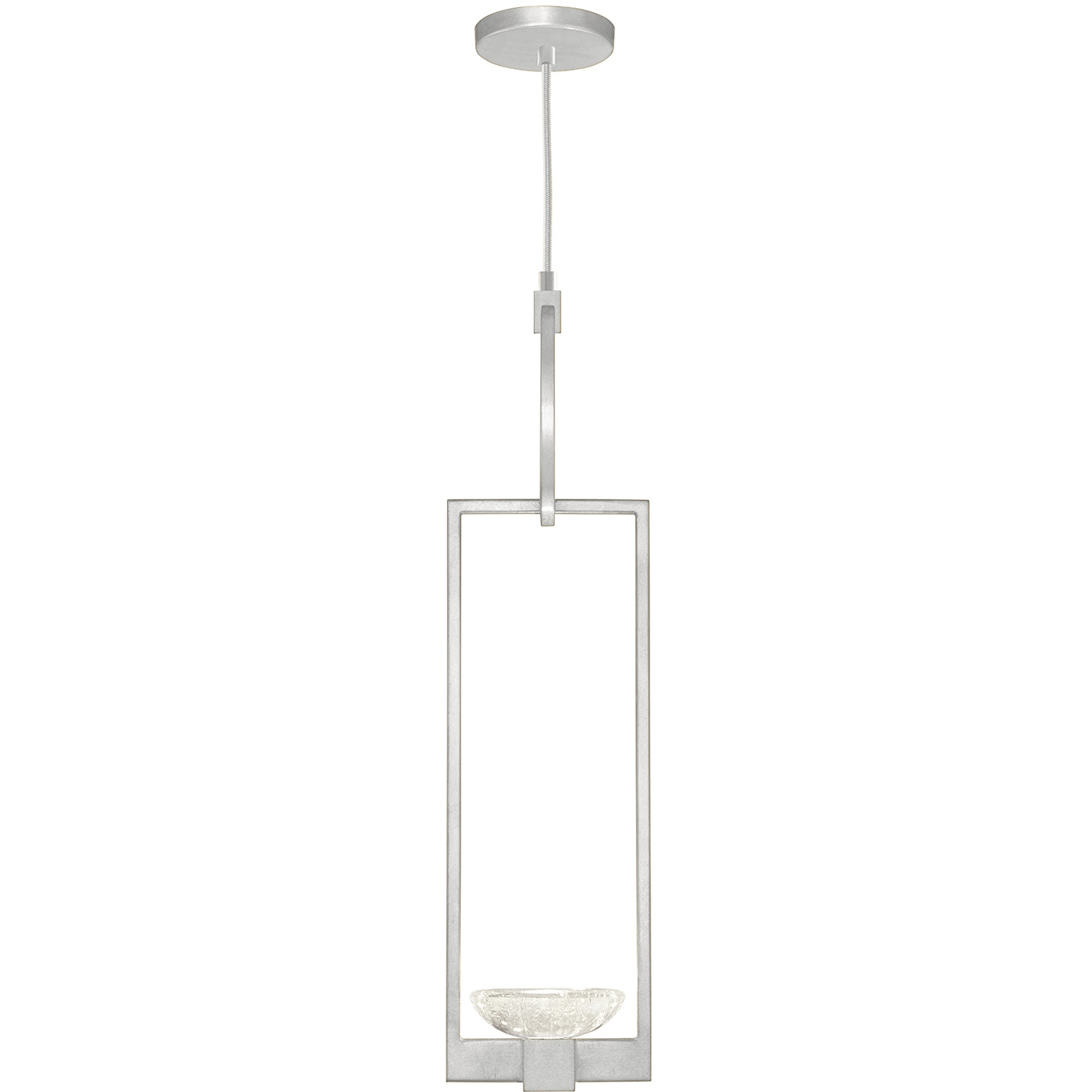 Delphi LED 7 inch Silver Drop Light Ceiling Light