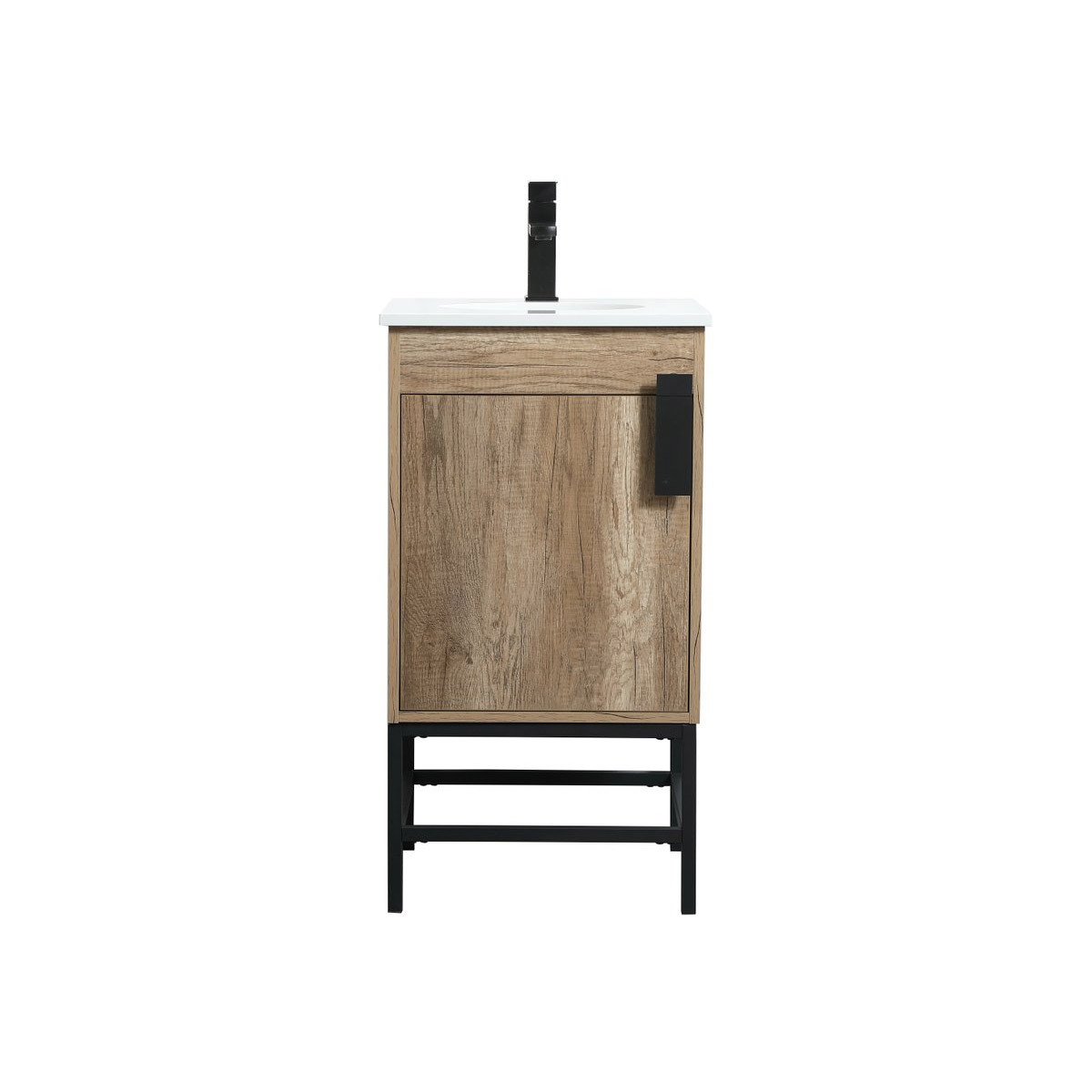 Eugene 19 X 18 X 33.5 inch Natural Oak Vanity Sink Set