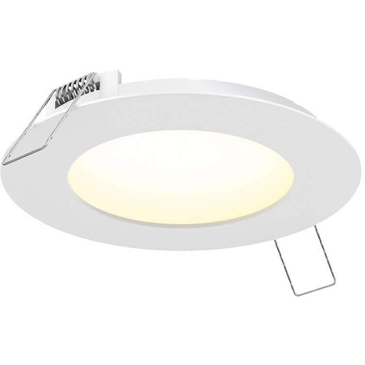 Excel White Slim panel, Recessed