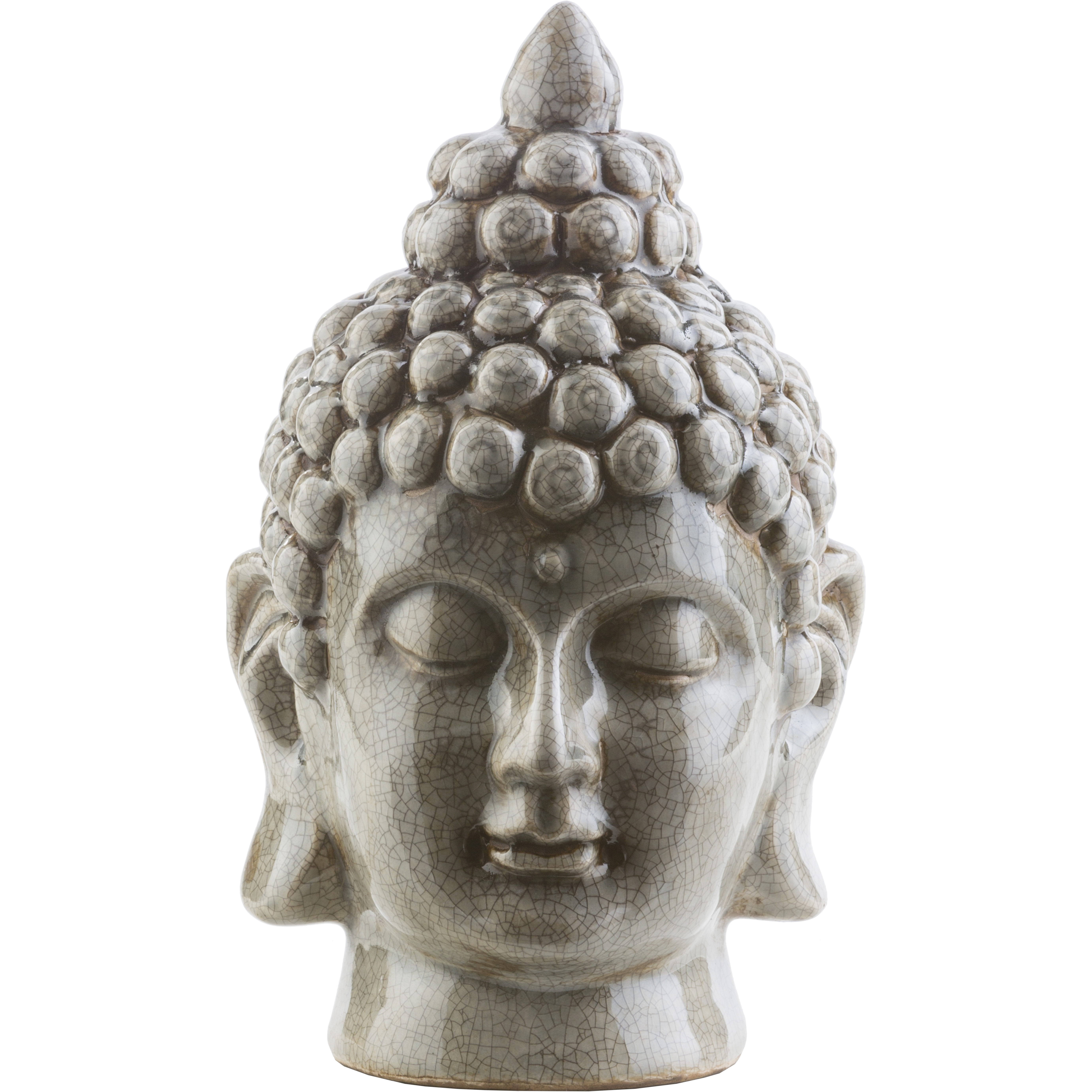Buddha Grey Outdoor Buddha, Medium