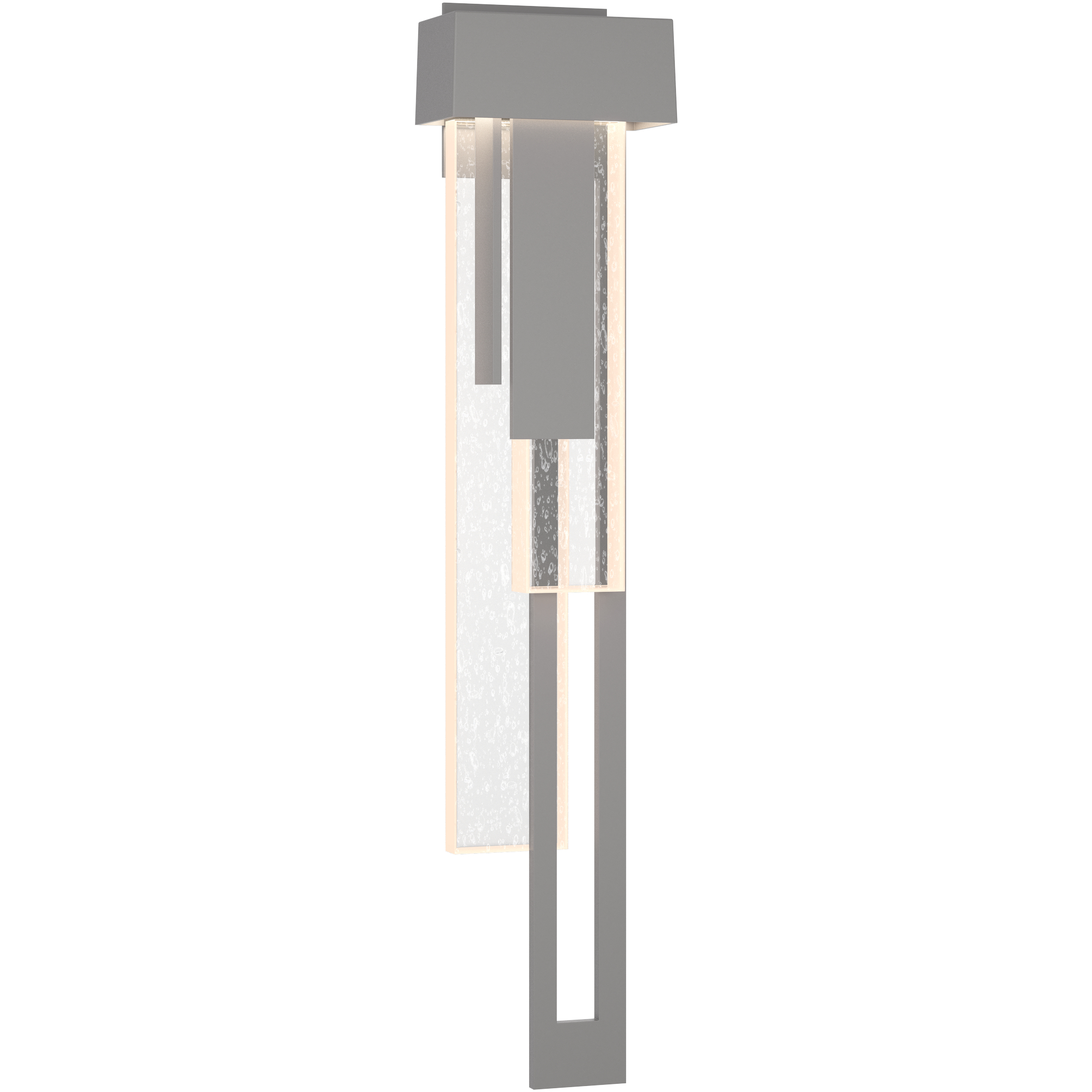 Rainfall LED 30.2 inch Coastal Burnished Steel Outdoor Sconce, Right