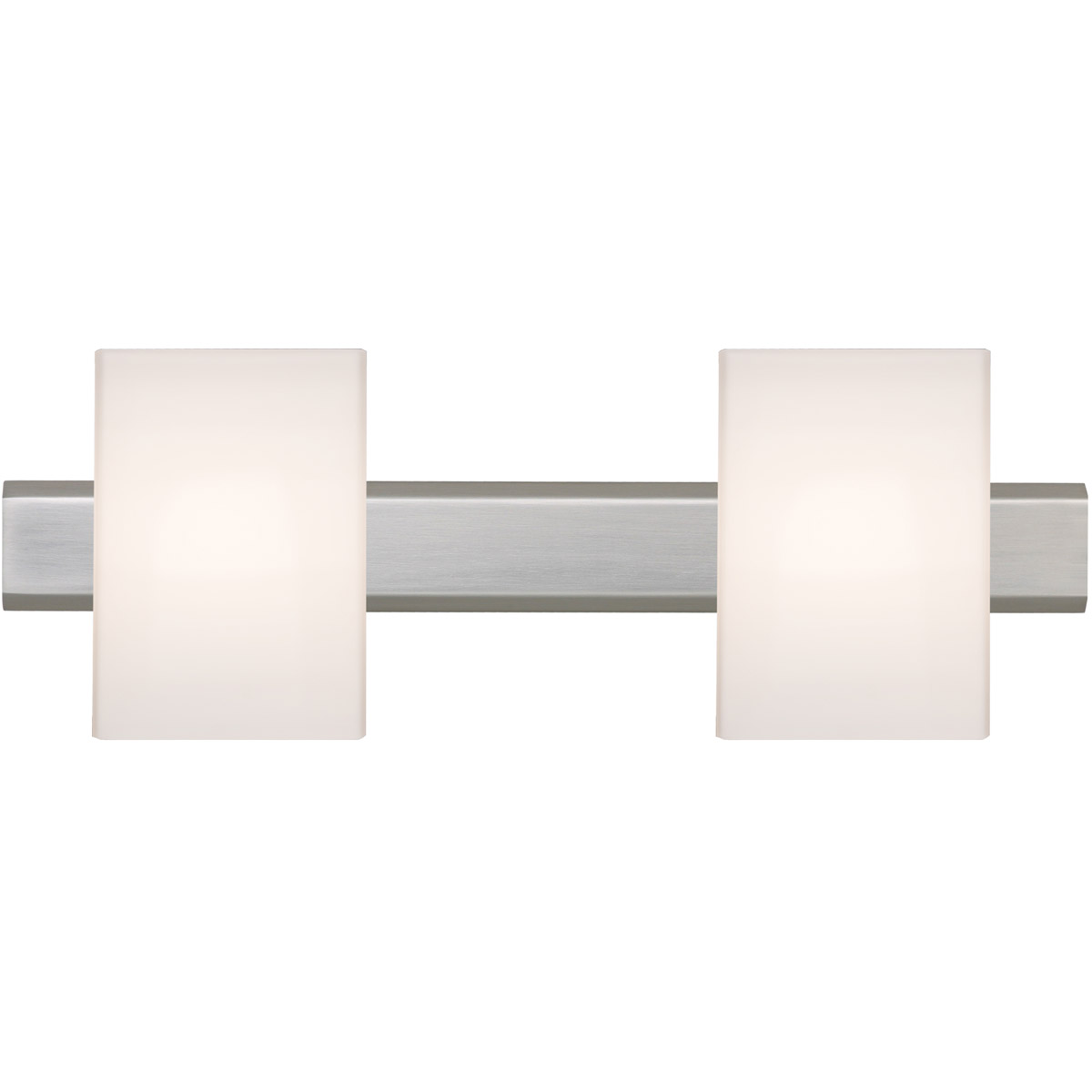 Tito 2 Light 15 inch Satin Nickel Vanity Light Wall Light