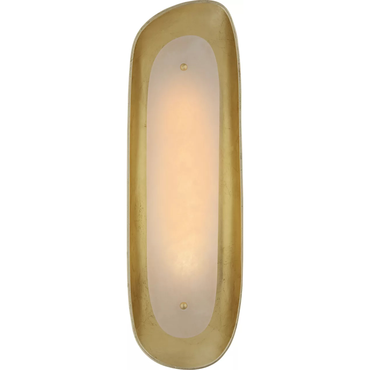 AERIN Samos LED 6.75 inch Gild Sculpted Sconce Wall Light