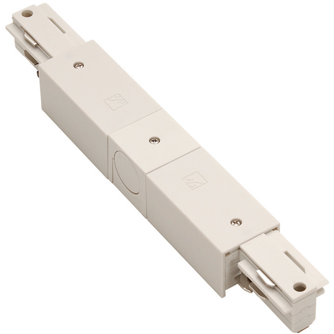 I Power Connector 120 White Track Accessory Ceiling Light