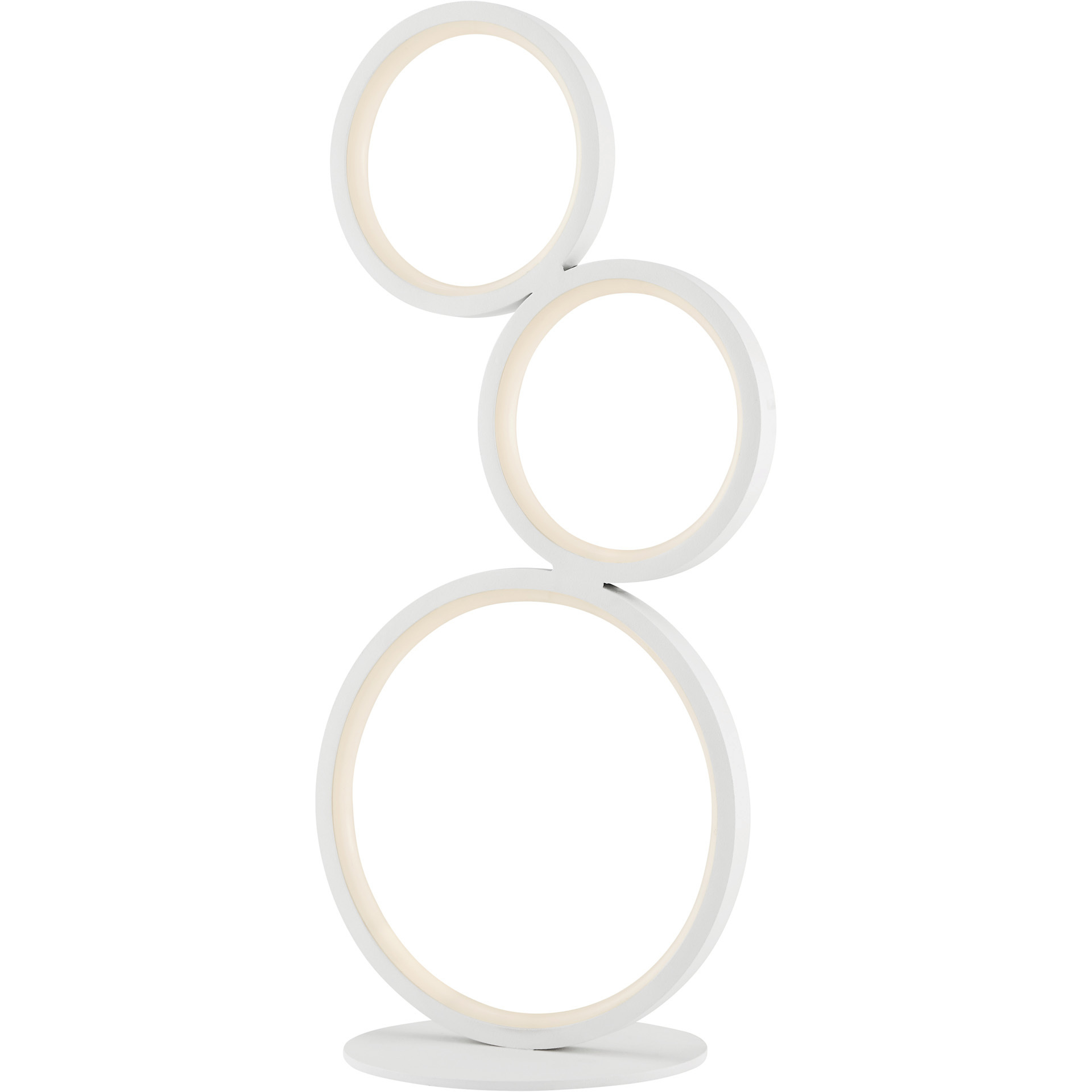 Fedora 17.25 inch 10.00 watt White Table Lamp Portable Light