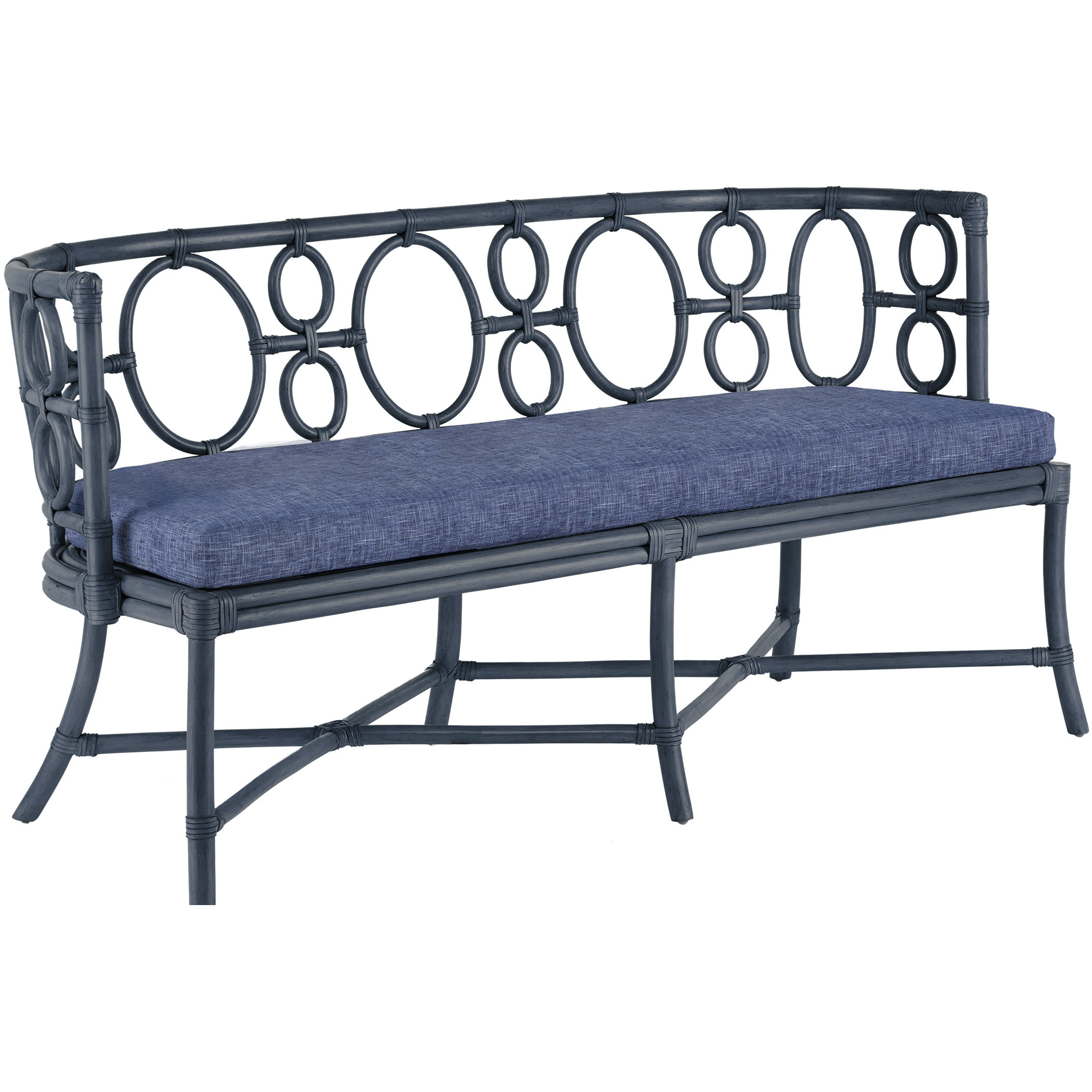 Tegal Vintage Navy and Indigo and Finn Indigo Bench
