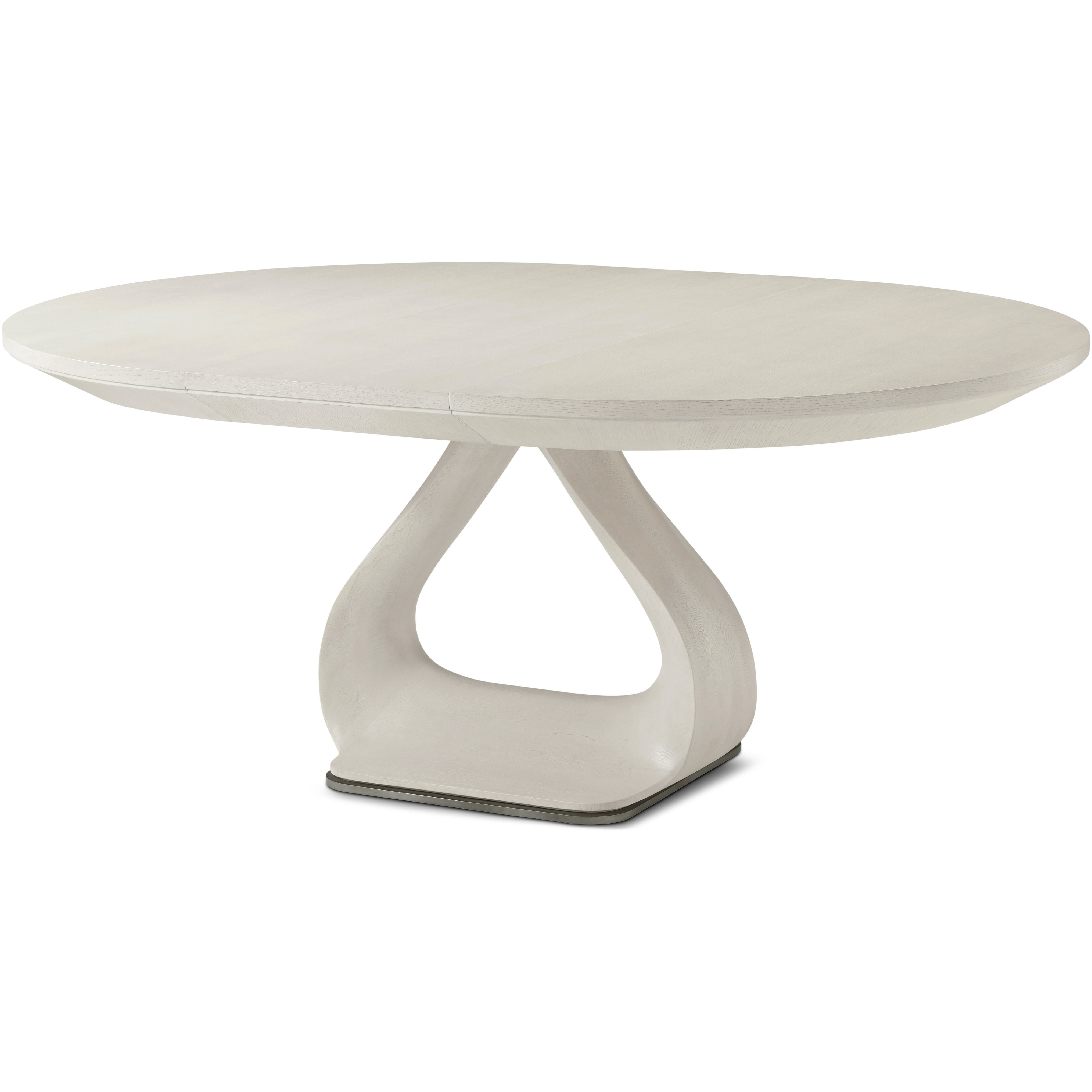 Essence 72 X 54 inch Opal Round Dining Table, Wooden