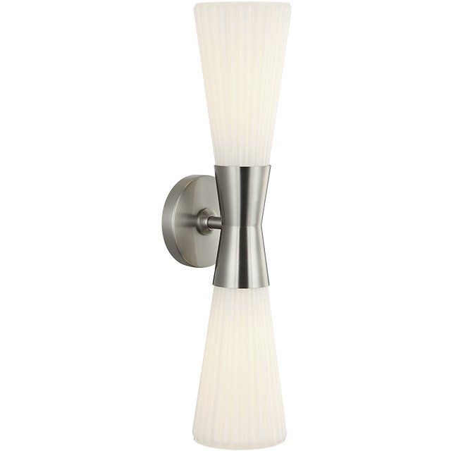 Jameson 2 Light 4.75 inch Brushed Nickel Wall Sconce Wall Light