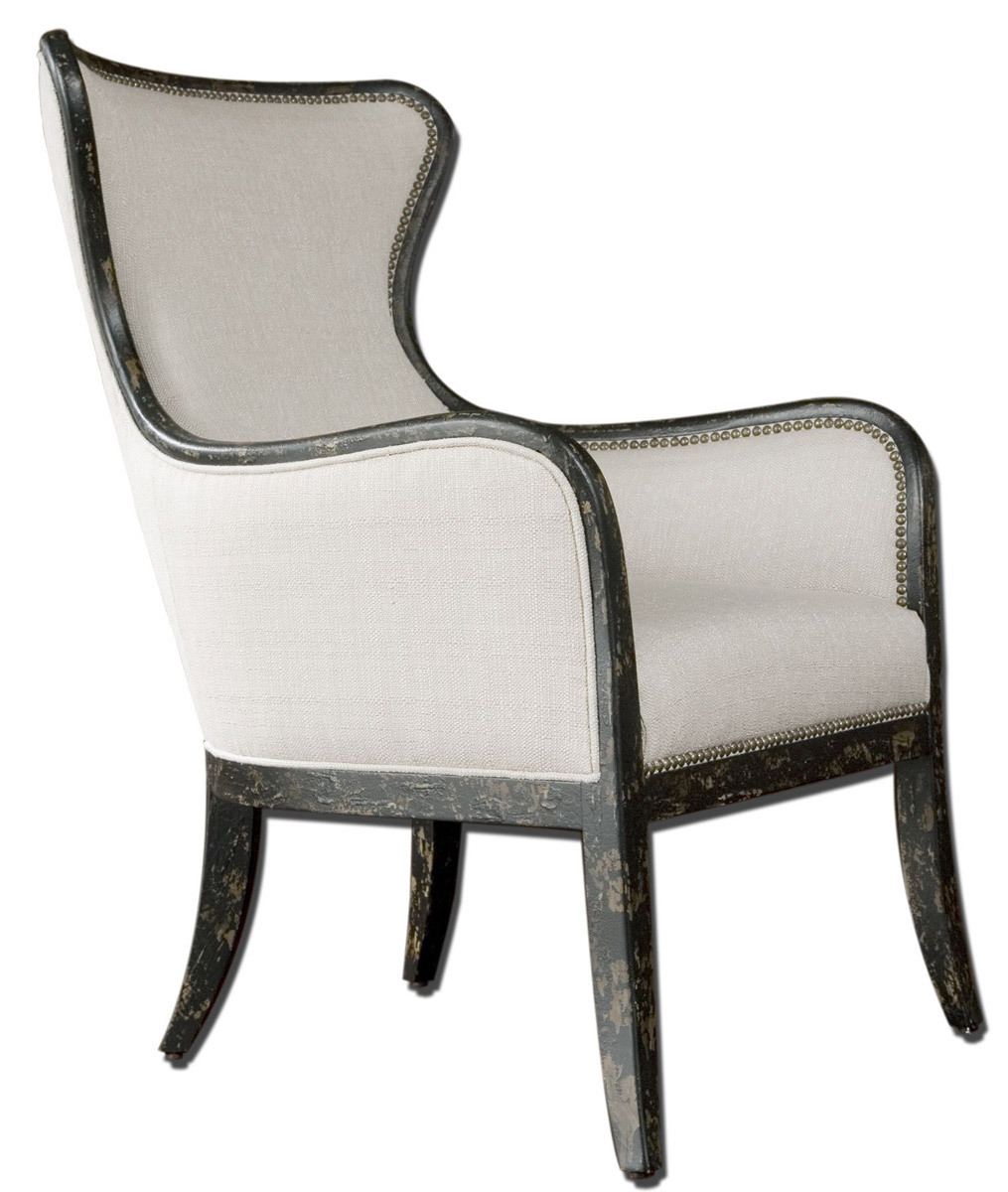 Uttermost sandy cheap wing chair